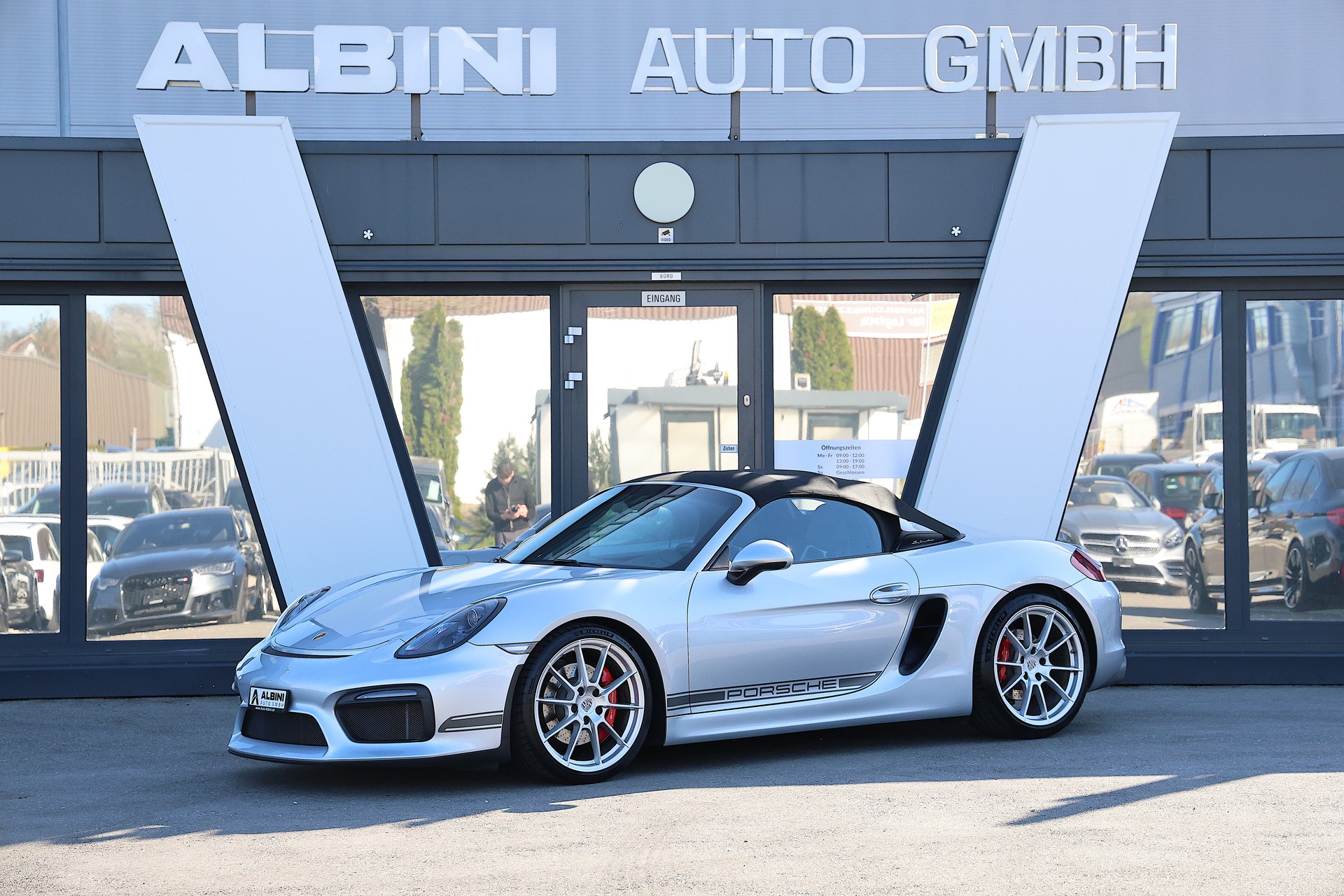 PORSCHE Boxster Spyder 3.8 *Porsche Approved*-image-1