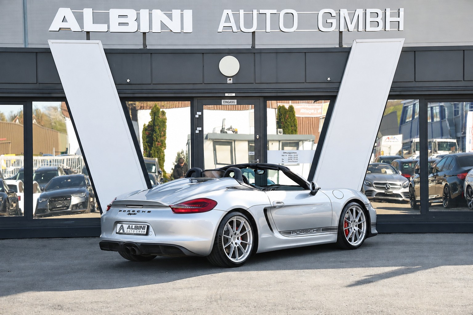 PORSCHE Boxster Spyder 3.8 *Porsche Approved*-image-3