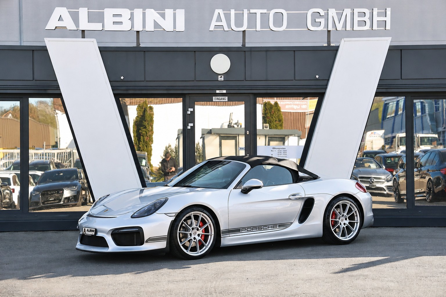 PORSCHE Boxster Spyder 3.8 *Porsche Approved*-image-1