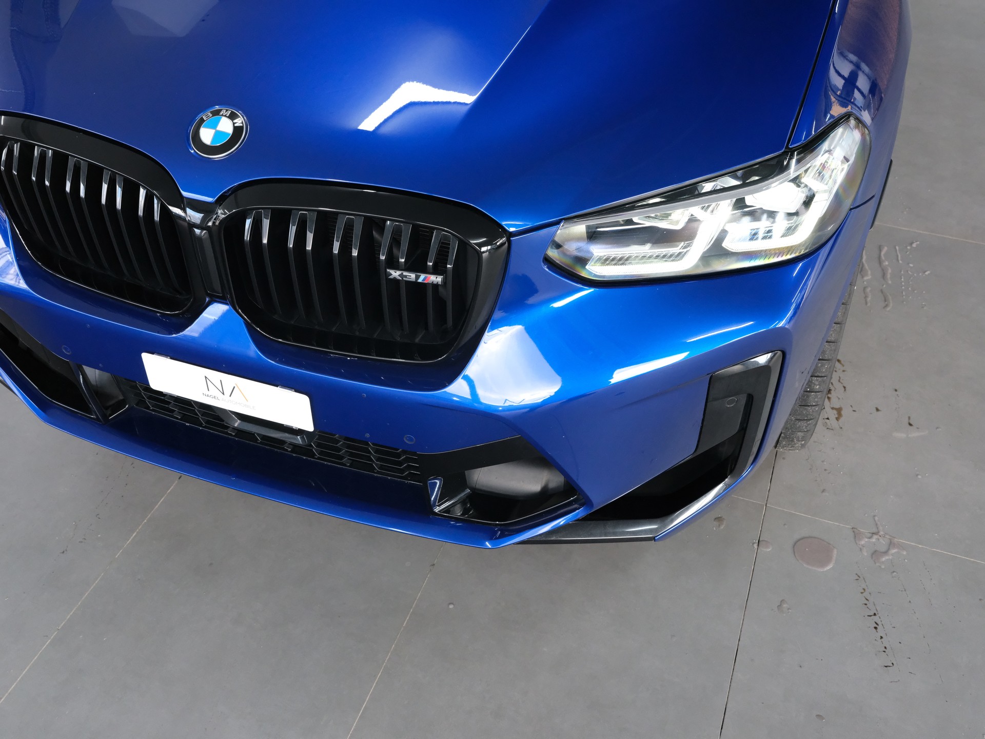 BMW X3 xDrive M Competition Steptronic *M MARINA BAY BLAU LACKIERUNG*-image-9