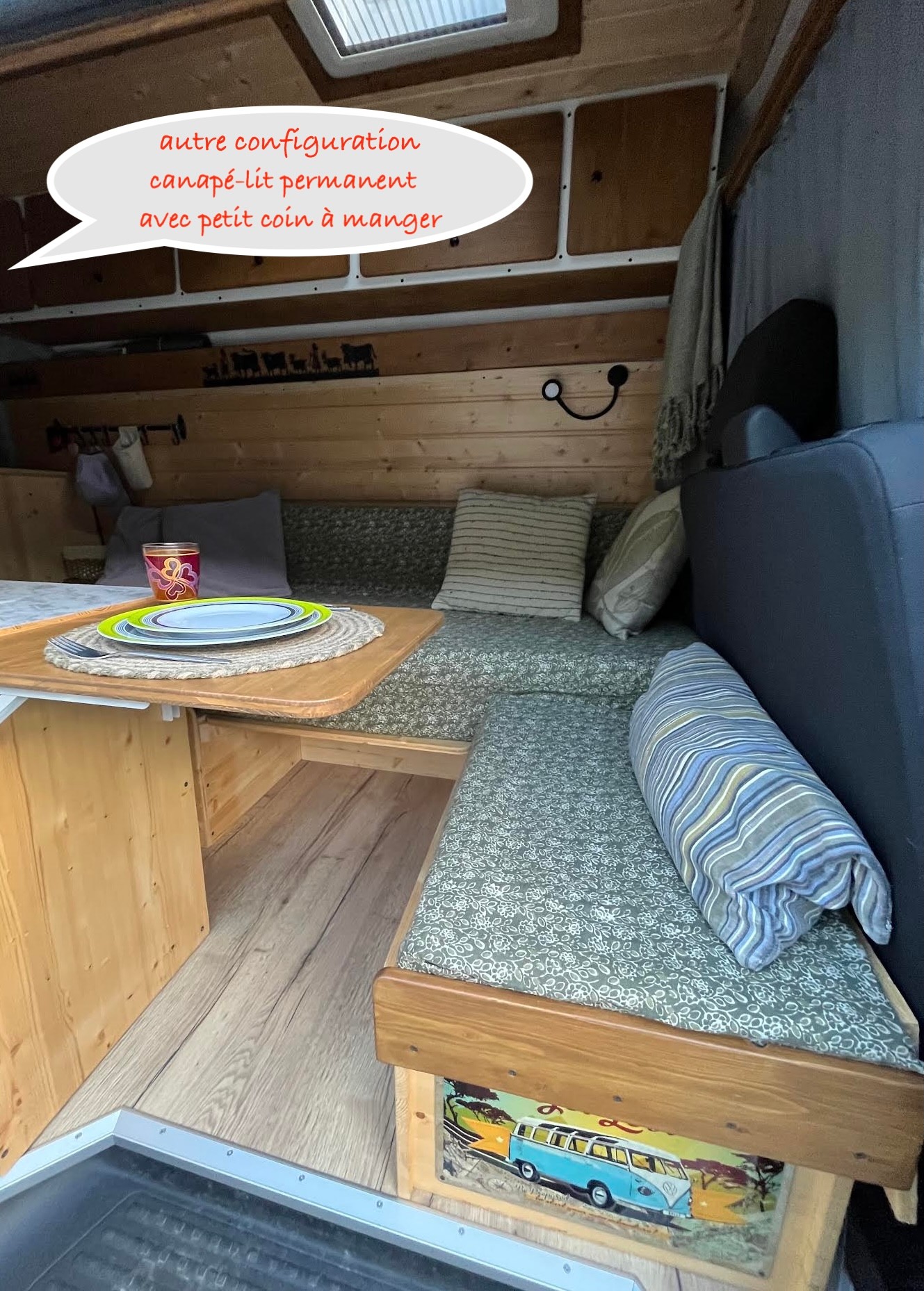 VW T6.1 2L 150CV 4Motion boîte automatique DSG aménagement camper récent, comme neuf-image-3
