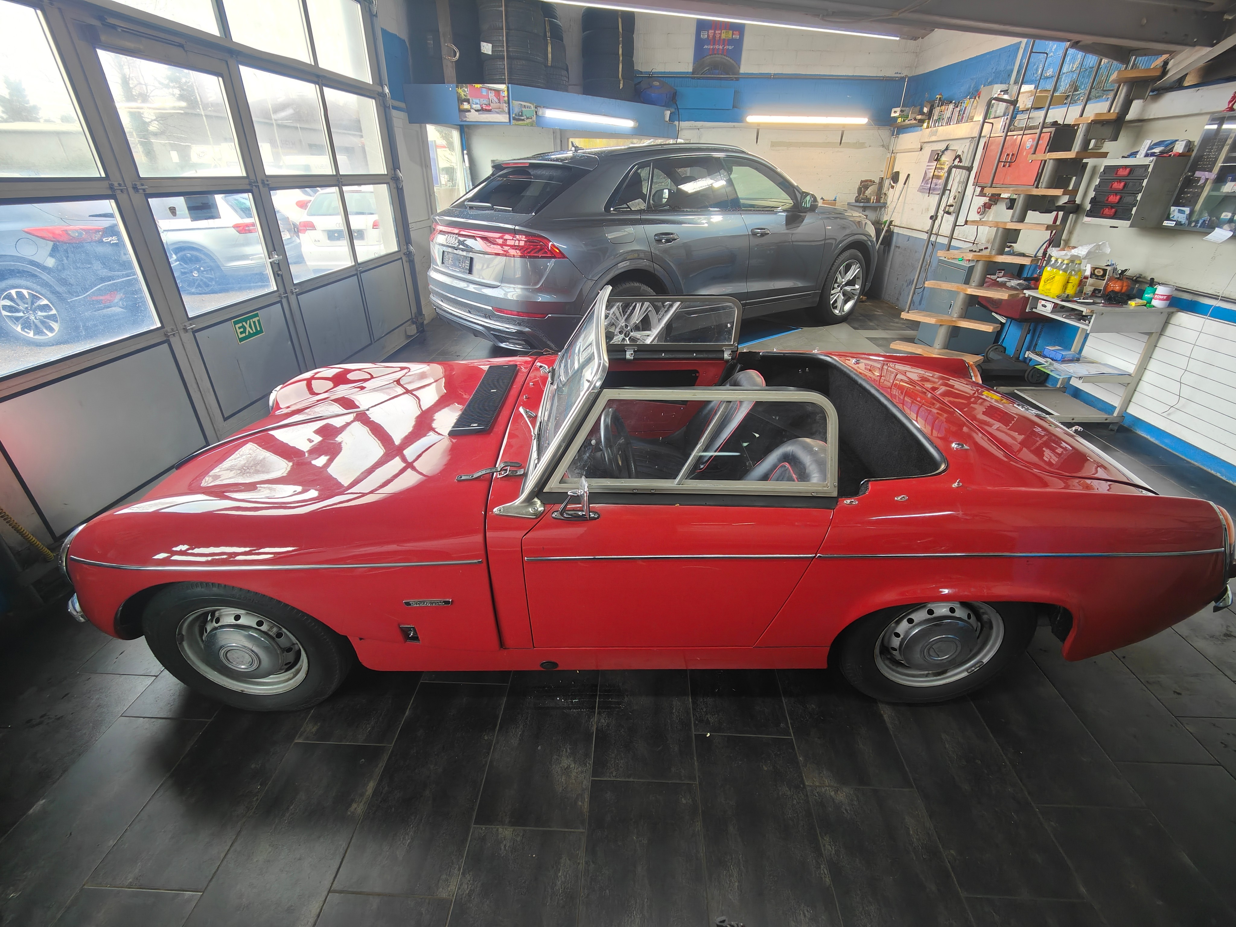 MG Motorhaube MG Spedwell – Ansicht 6