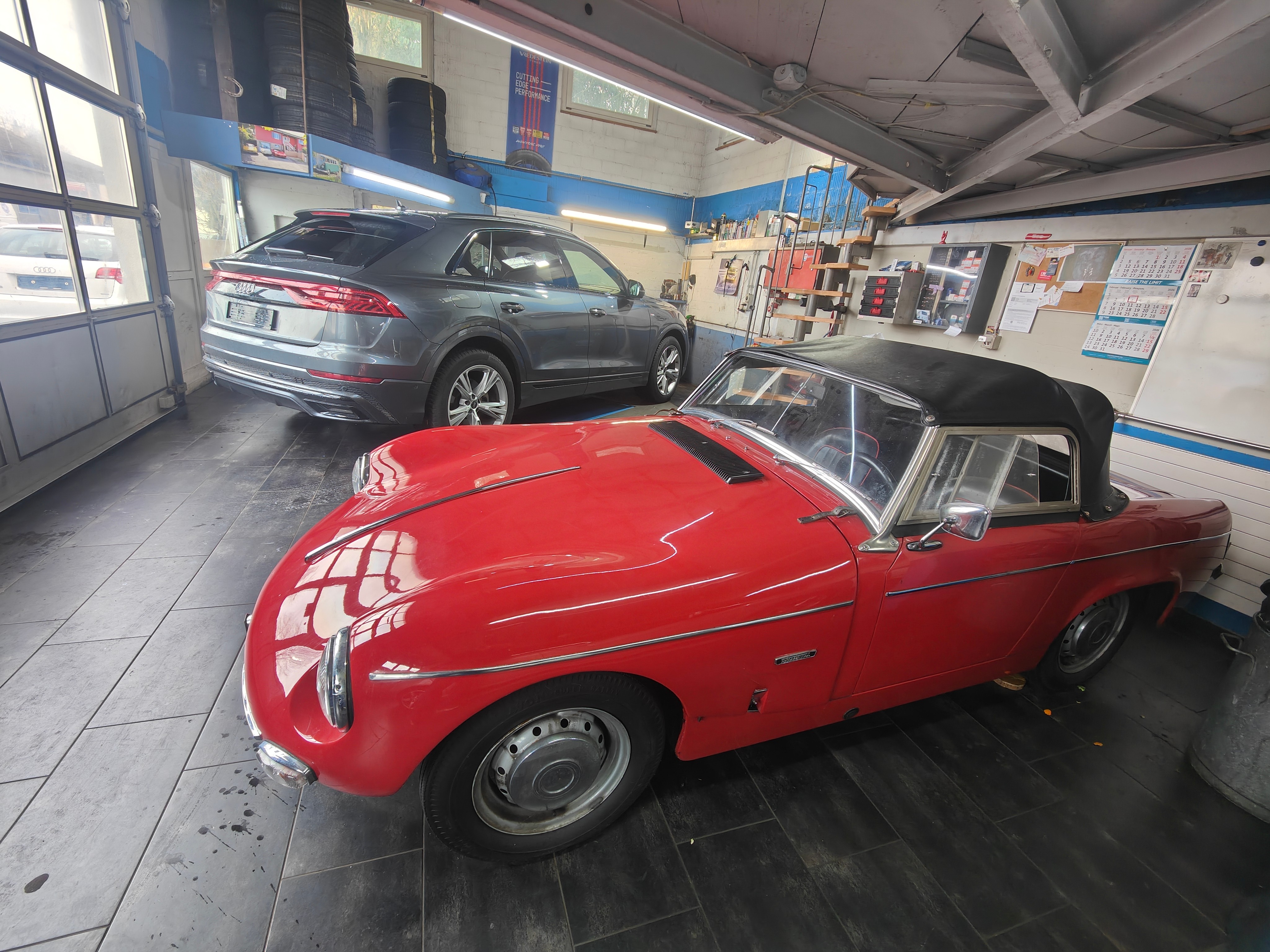 MG Motorhaube MG Spedwell – Ansicht 2