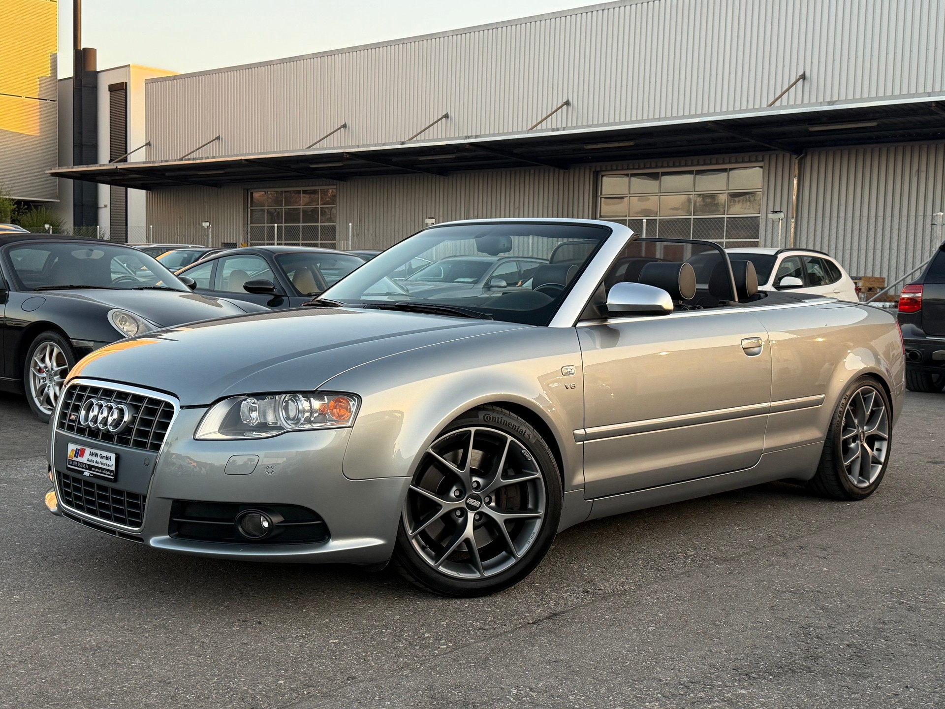 AUDI S4 Cabriolet 4.2 V8 quattro Tiptronic / Frisch ab MFK / BBS / H&R / Nappa Leder / BOSE Sound / Windschott-image-0