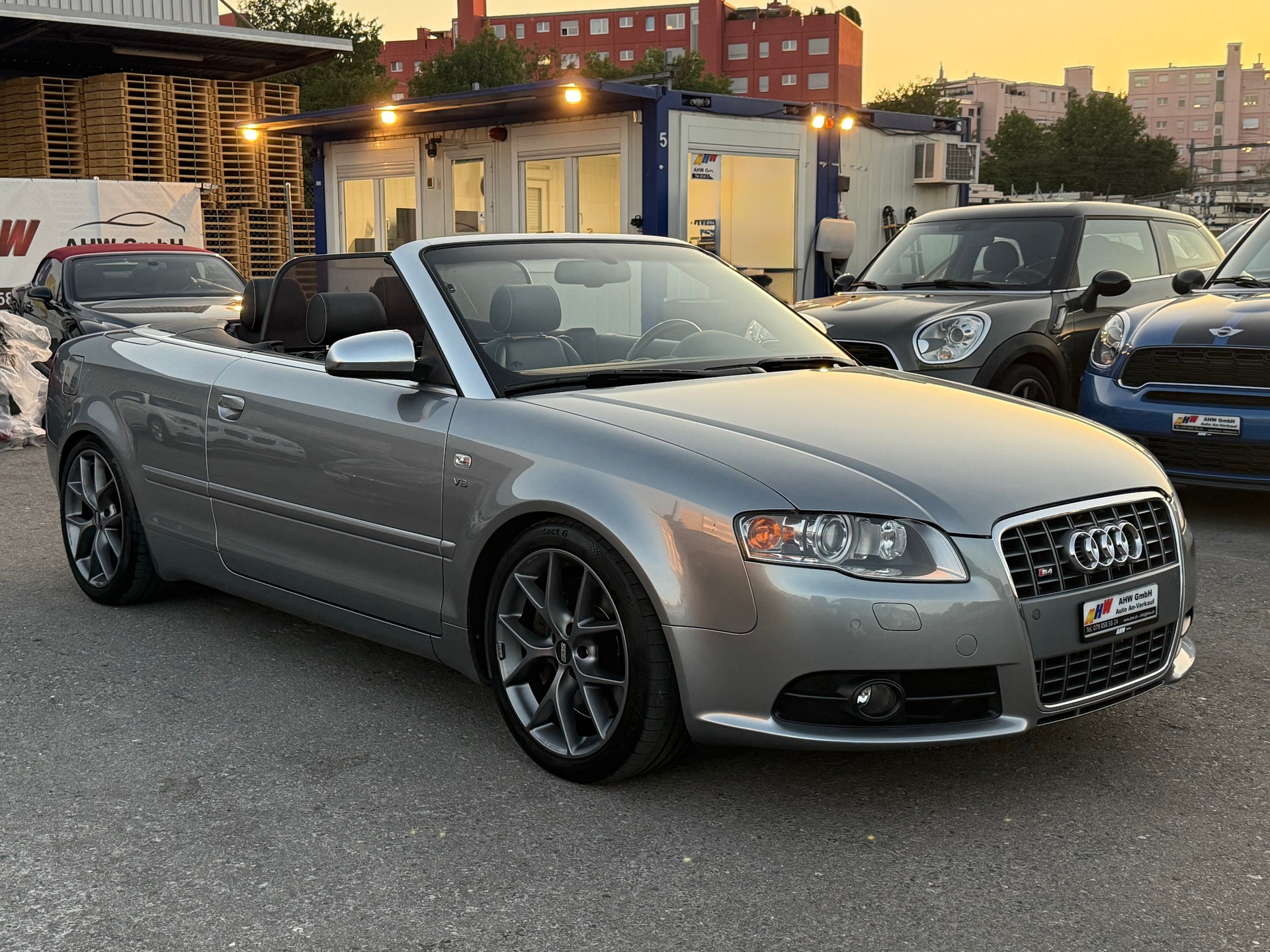 AUDI S4 Cabriolet 4.2 V8 quattro Tiptronic / Frisch ab MFK / BBS / H&R / Nappa Leder / BOSE Sound / Windschott-image-2