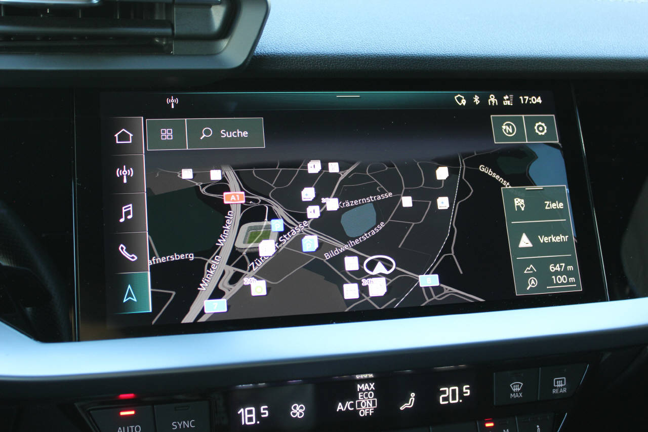 AUDI A3 Sportback 2.0 40 TFSI Advanced quattro S-Line Interieur-image-10