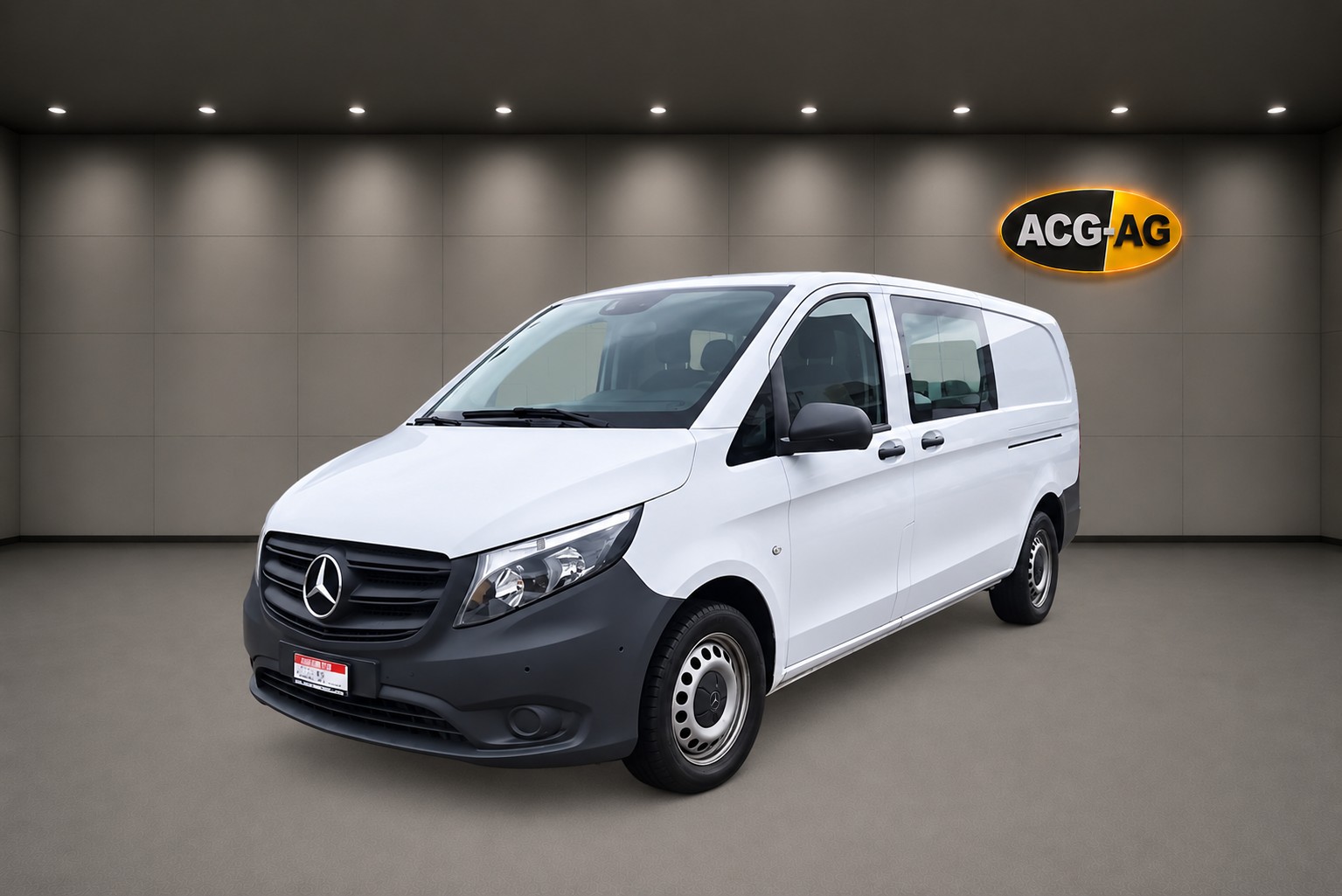 MERCEDES-BENZ Vito 114 CDI Extralang 9G-Tronic 4M Base ** 3-Plätzer ** Gr-Navi ** Anh-Kupplung ** Neues Modell 2023 **-image-2