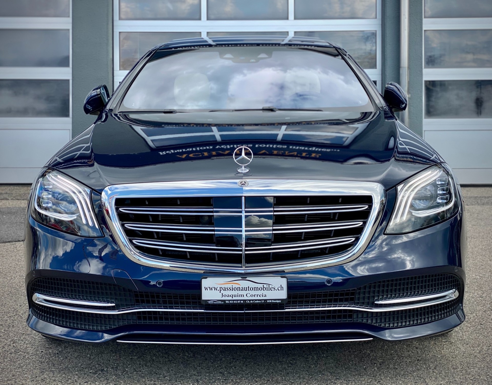 MERCEDES-BENZ S 400 d L 4Matic 9G-Tronic - Véhicule Suisse (CH)-image-1