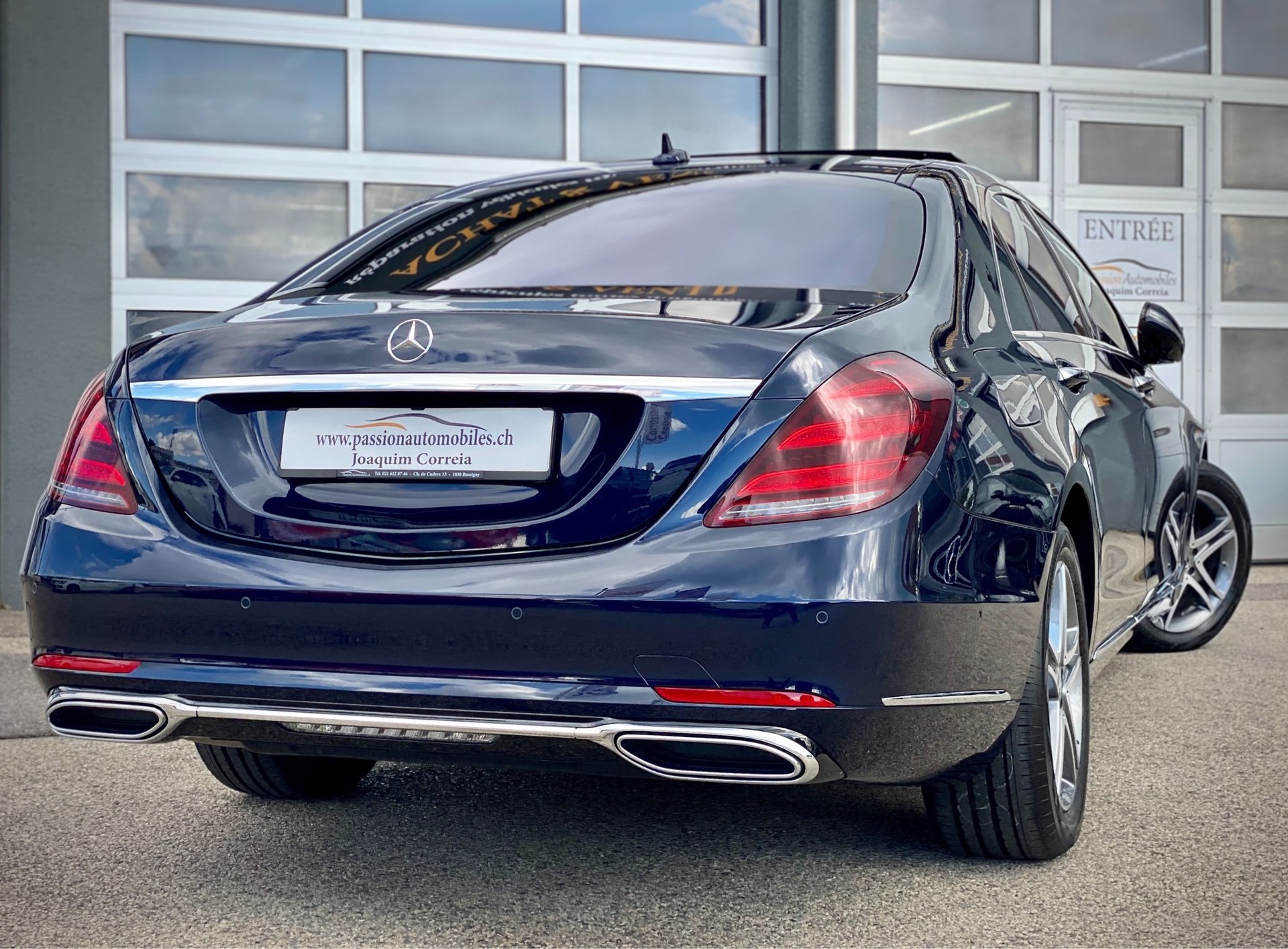 MERCEDES-BENZ S 400 d L 4Matic 9G-Tronic - Véhicule Suisse (CH)-image-2
