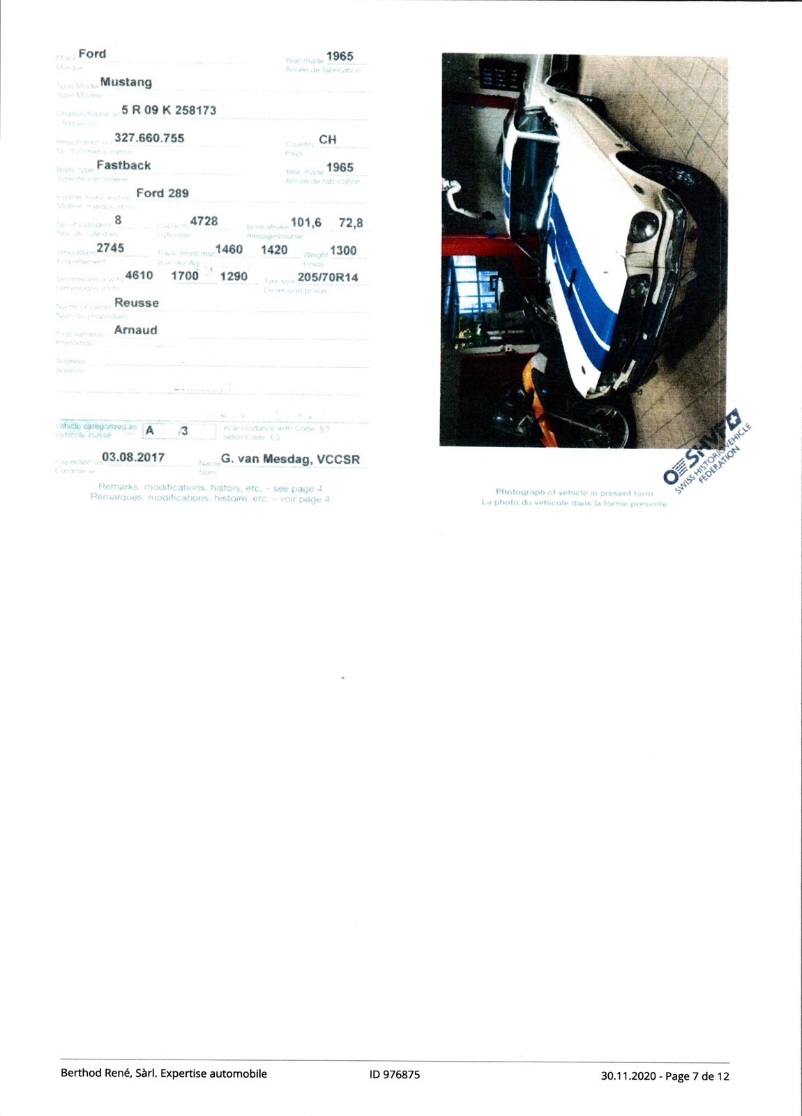 FORD MUSTANG Fastback GT Edition Code K-image-7