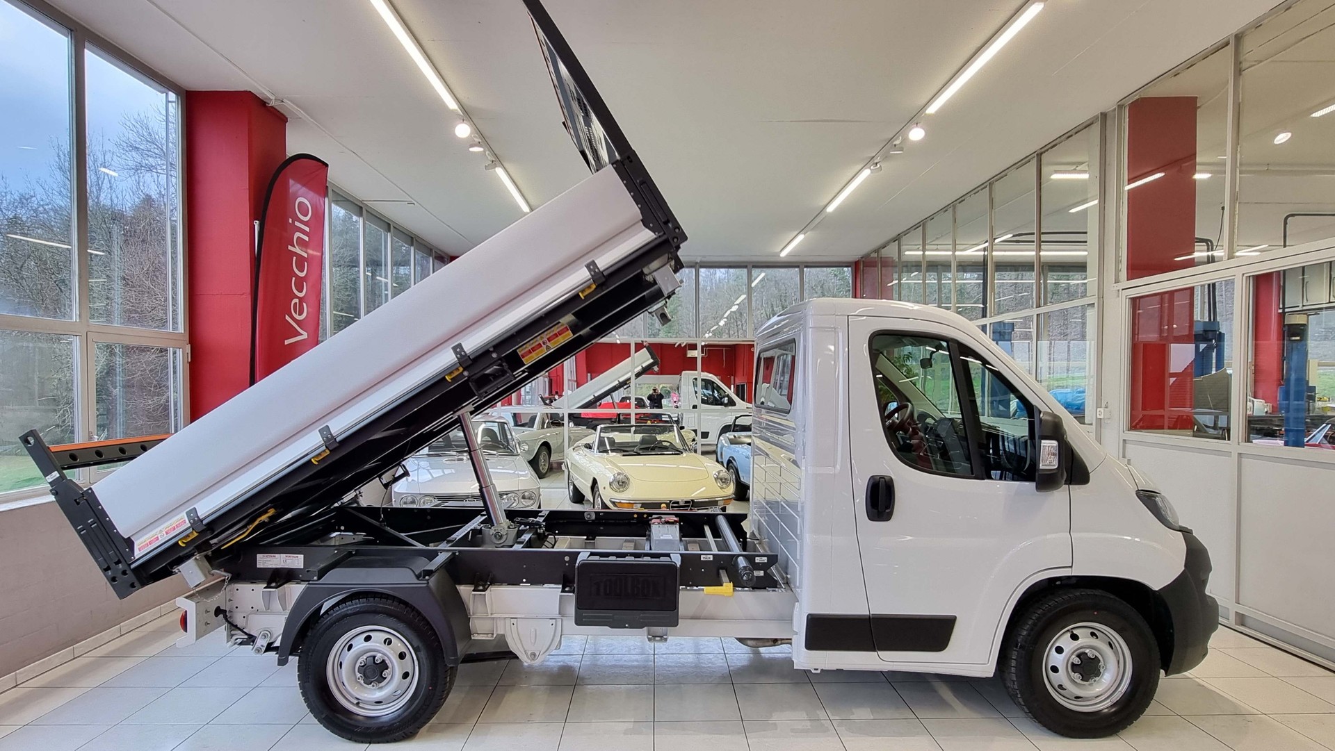 FIAT Ducato 295 35 Pick-up 3450 2.2 Kipper Techno-image-7