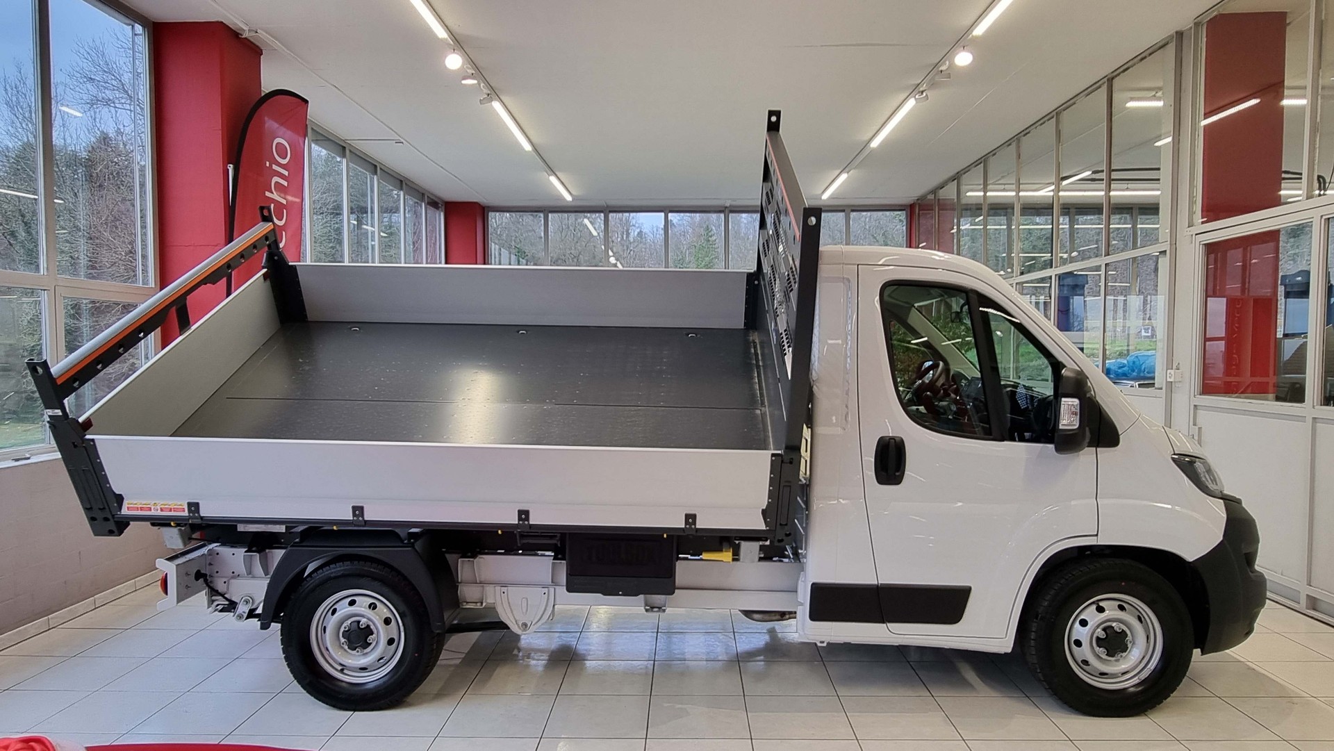 FIAT Ducato 295 35 Pick-up 3450 2.2 Kipper Techno-image-9