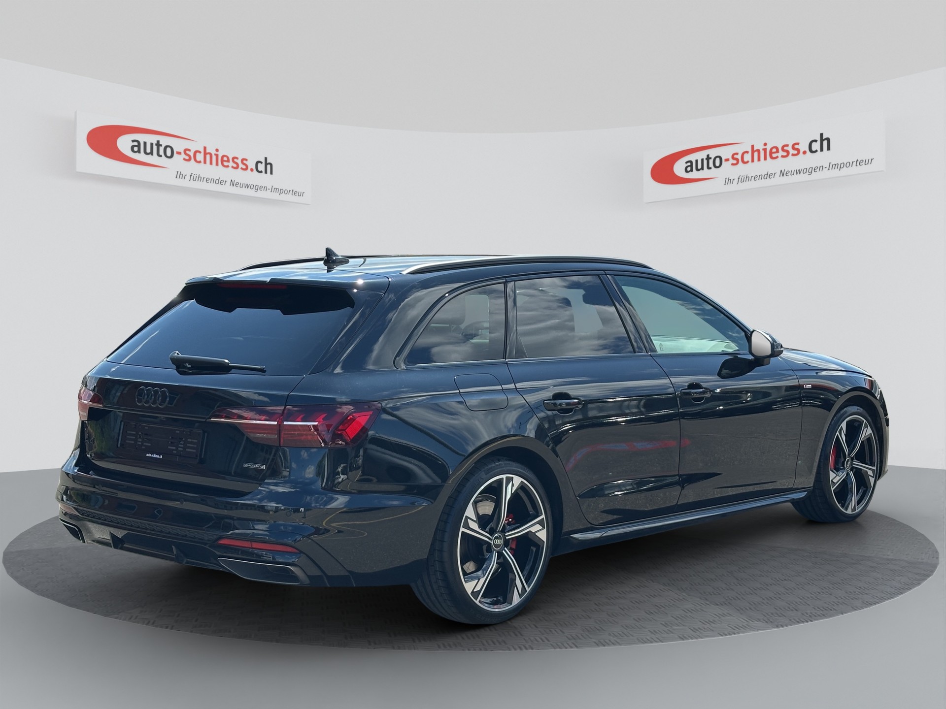 AUDI A4 Avant 40 TFSI S line quattro Schwarz Plus S-tronic-image-4