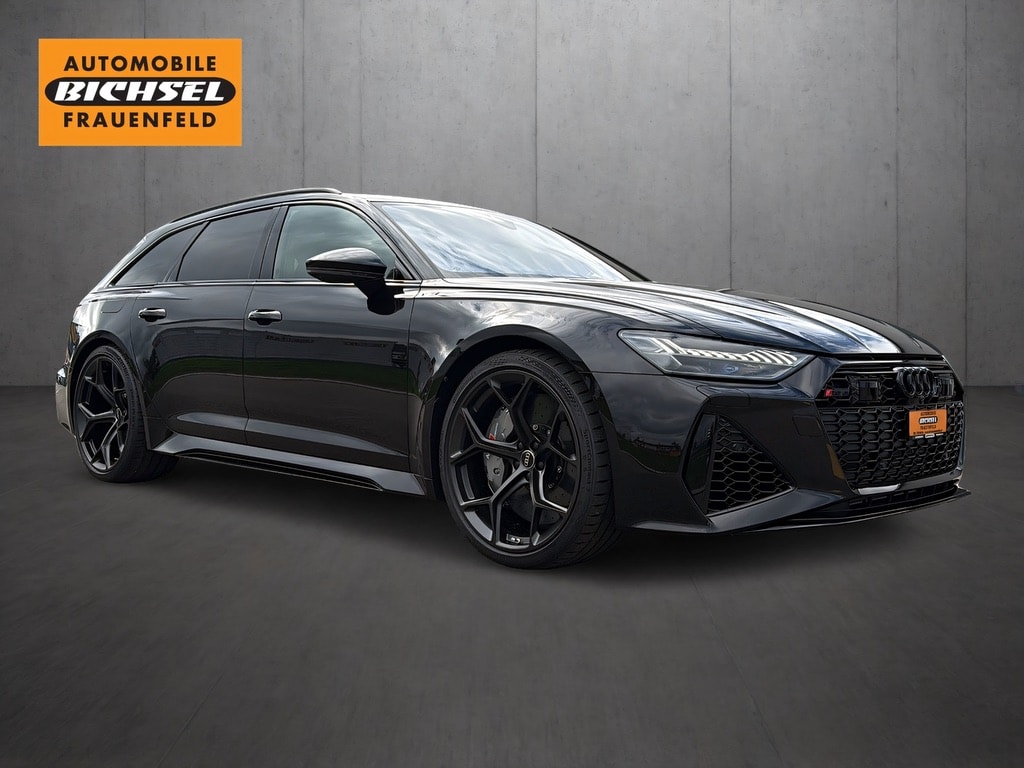 AUDI RS6 Avant 4.0 TFSI V8 Performance qu*B&O Sound, Keramik-Bremsen, Standheizung, AHK, NP;222'500.-Fr. (5-Jahre Garantie)