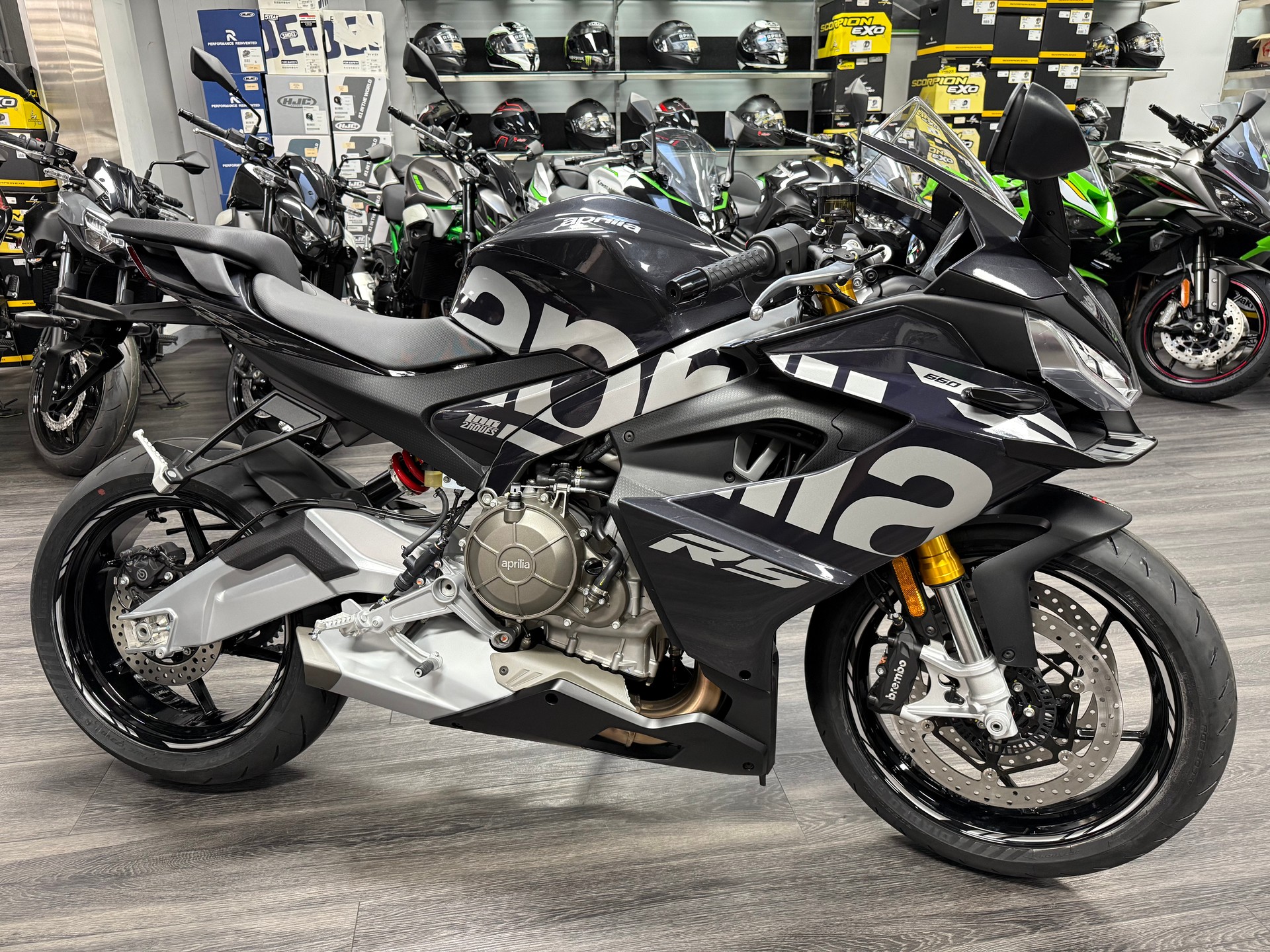 APRILIA RS 660 E5+ (35kW) VENOM SILVER