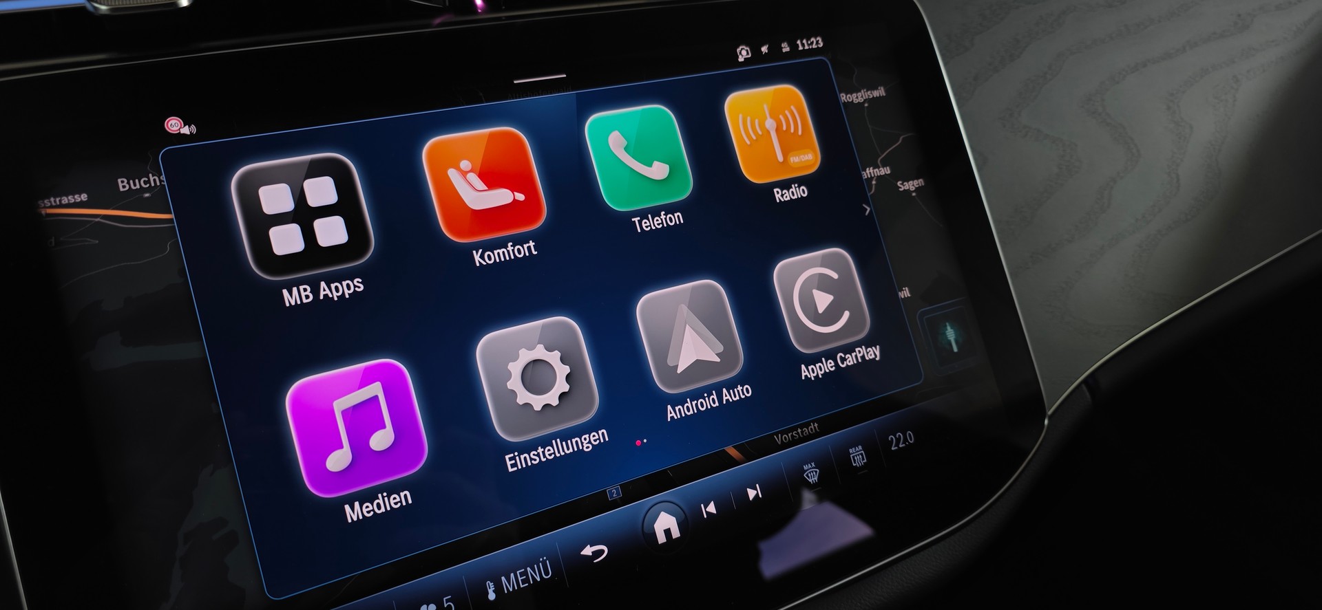 MERCEDES-BENZ E 220 d AMG-Line 9G-Tronic *ACC*Laneassist*Ambientebeleuchtung*CarPlay/AndroidAuto*Sitzheizung*Anhängerkupplung*-image-19