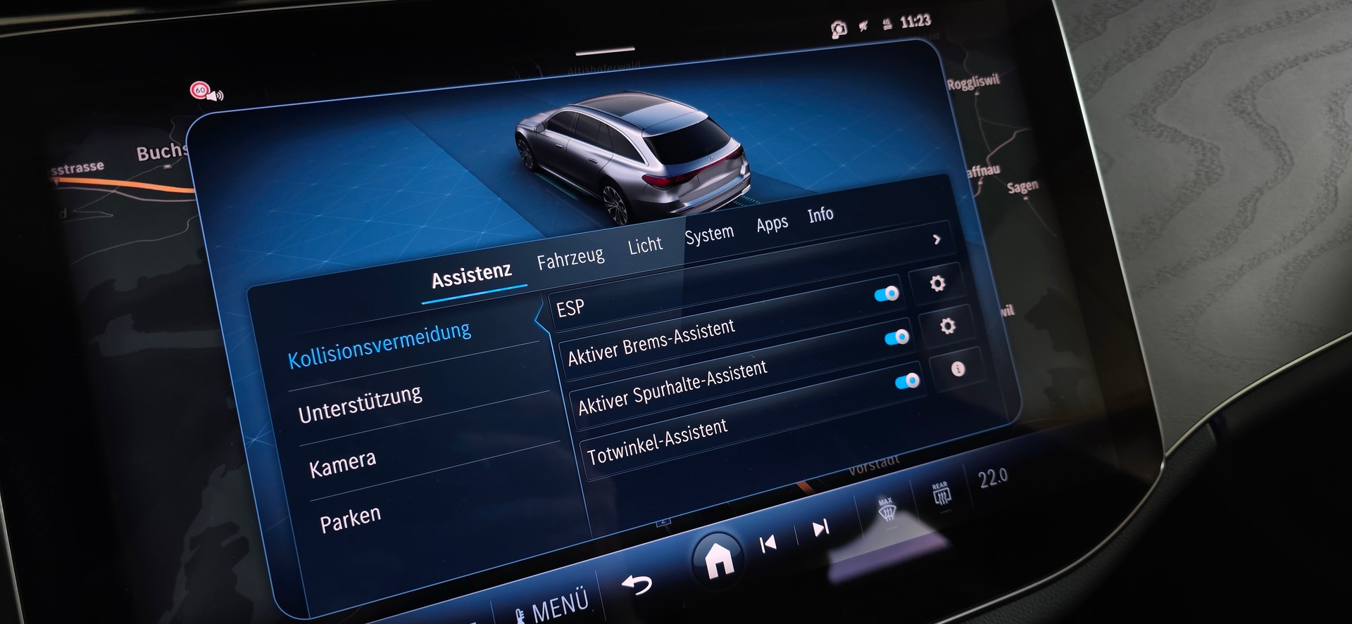 MERCEDES-BENZ E 220 d AMG-Line 9G-Tronic *ACC*Laneassist*Ambientebeleuchtung*CarPlay/AndroidAuto*Sitzheizung*Anhängerkupplung*-image-18