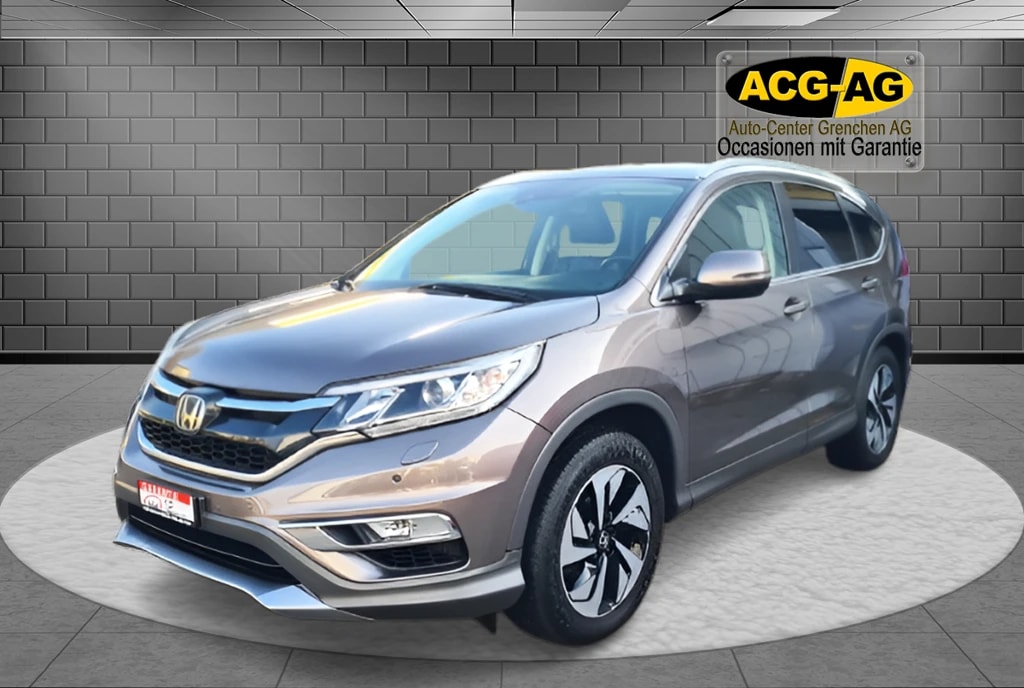 HONDA CR-V 1.6 i-DTEC Executive 4WD Automatic ** Voll-Leder ** Gr-Navi ** RF-Kamera ** Anh-Kupplung ** Panorama-Glasdach **-image-2