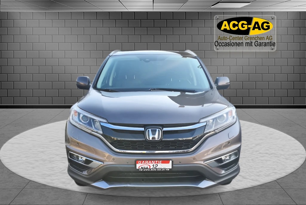 HONDA CR-V 1.6 i-DTEC Executive 4WD Automatic ** Voll-Leder ** Gr-Navi ** RF-Kamera ** Anh-Kupplung ** Panorama-Glasdach **-image-1