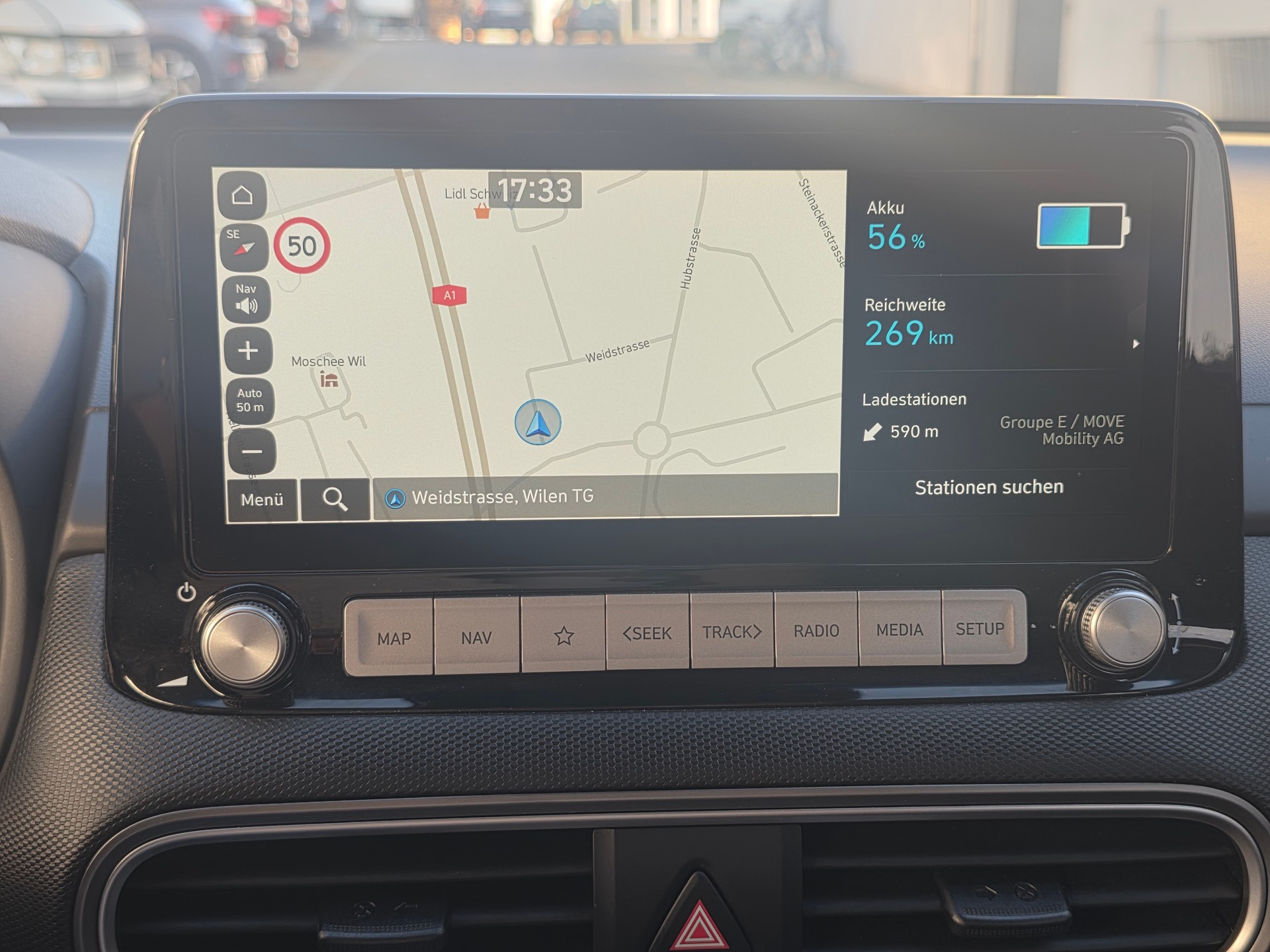 HYUNDAI Kona EV Vertex // BATT-ZERTIFIKAT -HEAD UP DISPLAY- BELÜFTETE SITZE- KAMERA- ASSISTENZ PAKET -GARANTIE BIS 08.2028-image-10