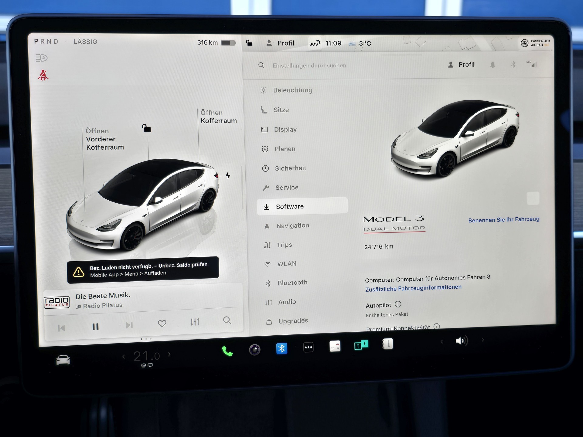 TESLA Model 3 Performance Dual Motor AWD 535 PS-image-21