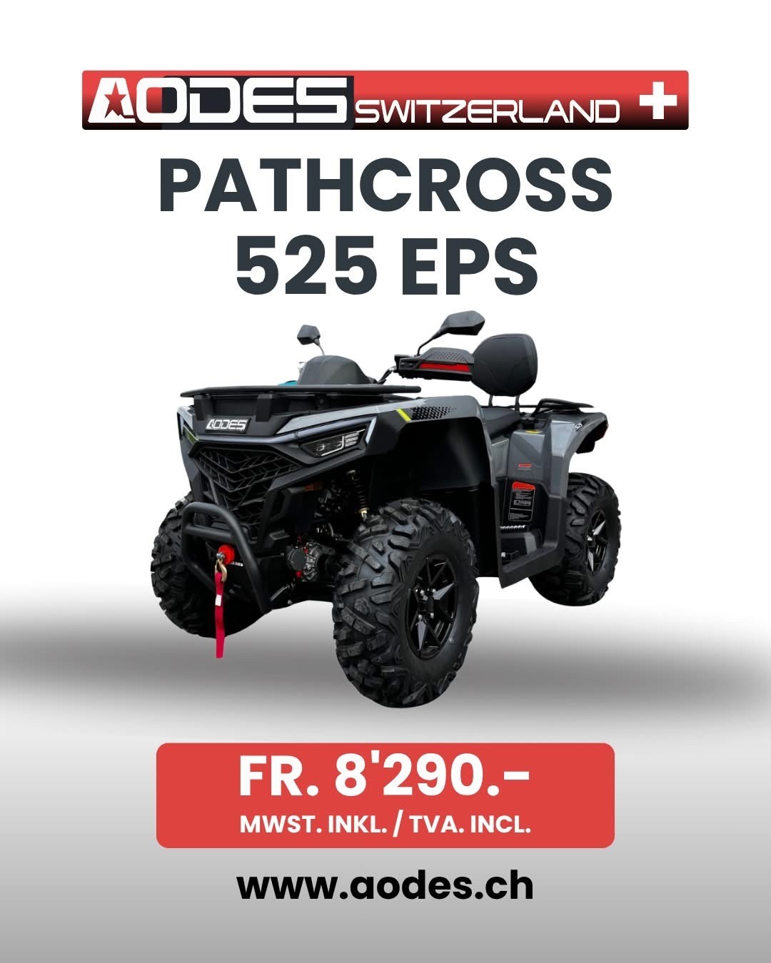 AODES ATV Pathcross 800L 4x4-image-7