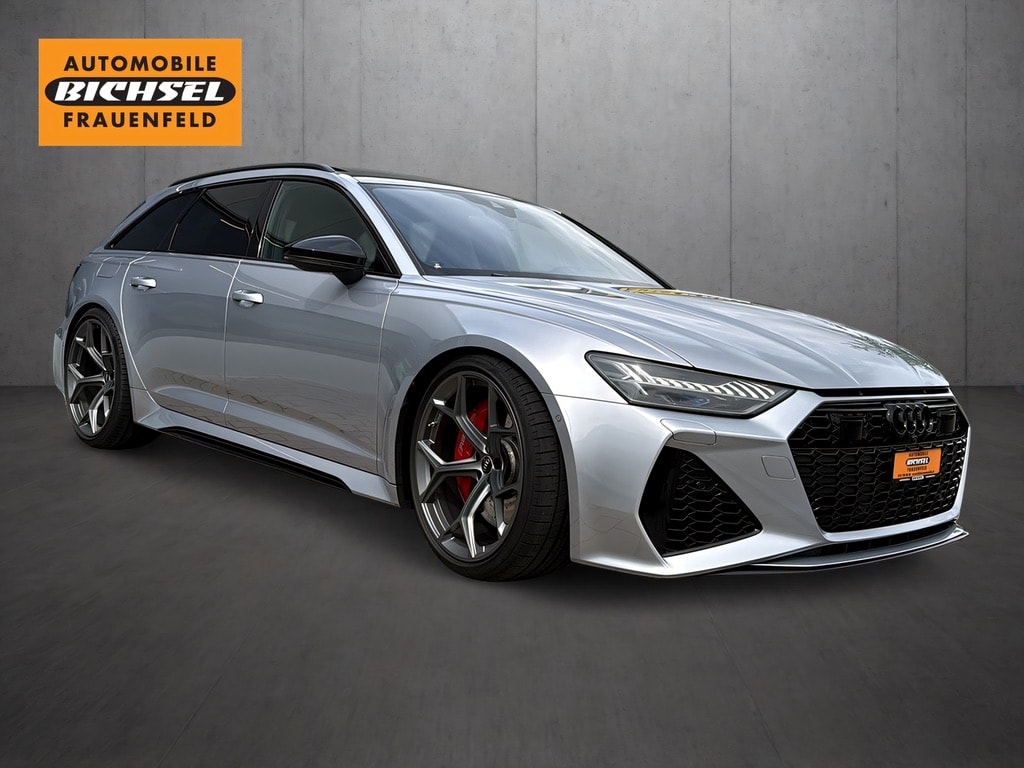 AUDI RS6 Avant 4.0 TFSI V8 Performance quattro*Panodach, AHK, KW Fahrwerk, B&O Advanced Sound, Np;202'500.-Fr.(5-Jahre Garantie)-image-1