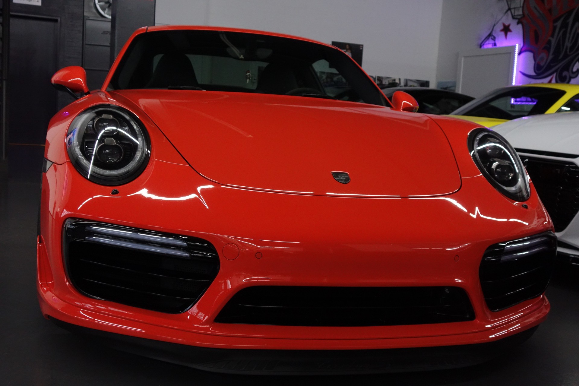 PORSCHE 911 TURBO S PDK 991.2 MANUFAKTUR  LAVA AERO LIFT SCHALEN SWP ON POINT-image-13