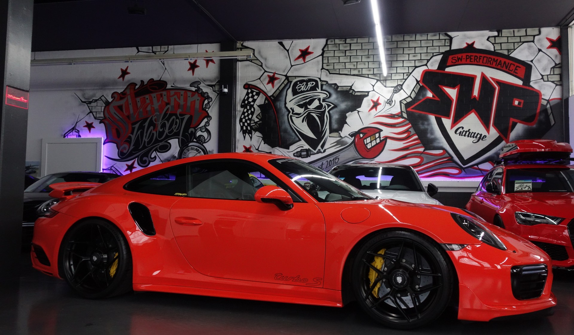 PORSCHE 911 TURBO S PDK 991.2 MANUFAKTUR  LAVA AERO LIFT SCHALEN SWP ON POINT-image-16