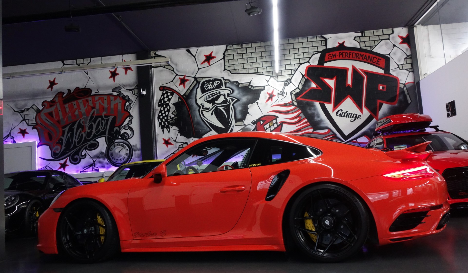 PORSCHE 911 TURBO S PDK 991.2 MANUFAKTUR  LAVA AERO LIFT SCHALEN SWP ON POINT-image-6