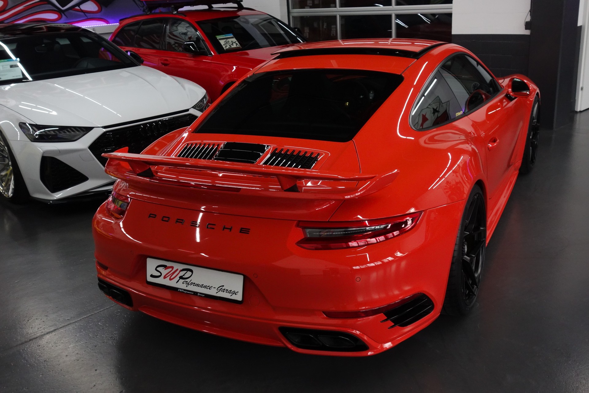 PORSCHE 911 TURBO S PDK 991.2 MANUFAKTUR  LAVA AERO LIFT SCHALEN SWP ON POINT-image-20