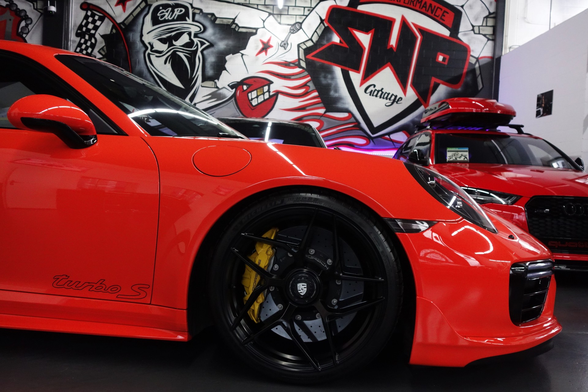PORSCHE 911 TURBO S PDK 991.2 MANUFAKTUR  LAVA AERO LIFT SCHALEN SWP ON POINT-image-14