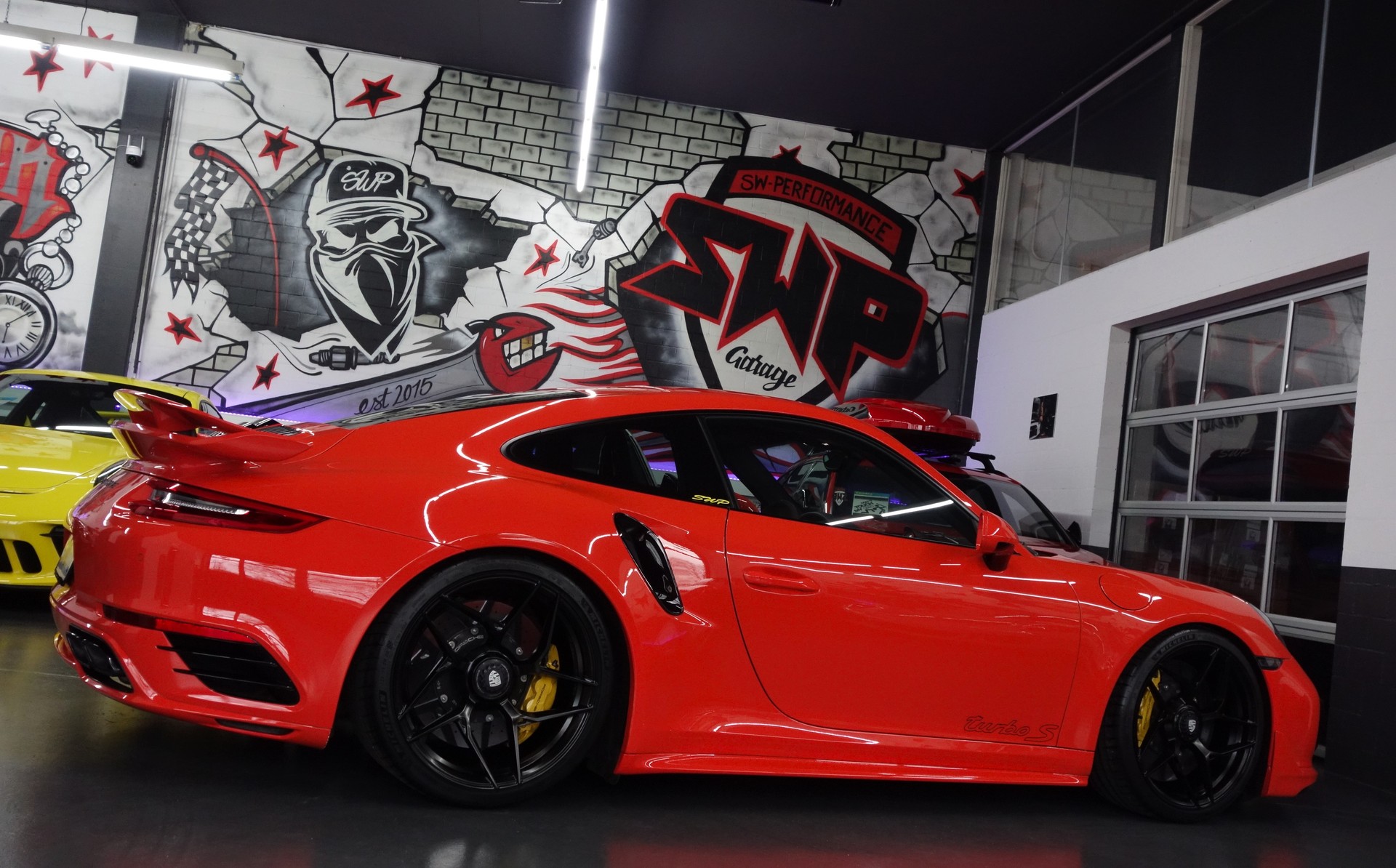 PORSCHE 911 TURBO S PDK 991.2 MANUFAKTUR  LAVA AERO LIFT SCHALEN SWP ON POINT-image-19