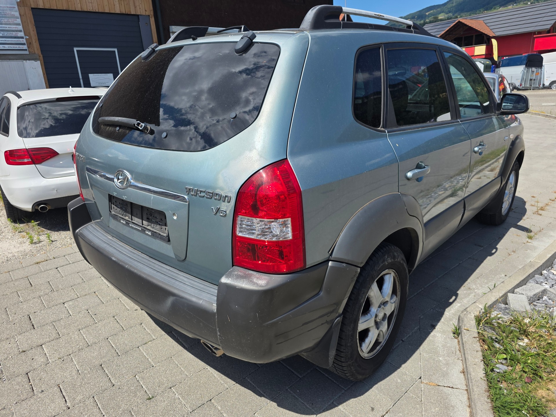 HYUNDAI Tucson 2.7 V6 GLS 4WD. AUFPREIS KANN FRISCH MFK-image-1