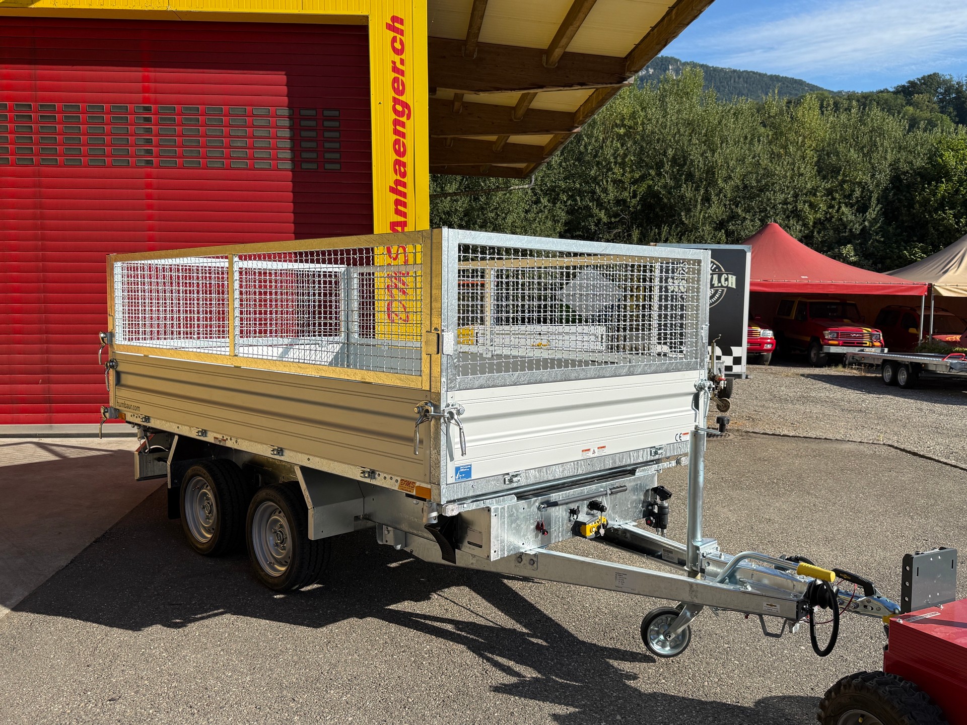 HUMBAUR DMS HTK 2700.31 3-Seitenkipper Alu inkl. E-Pumpe-image-1