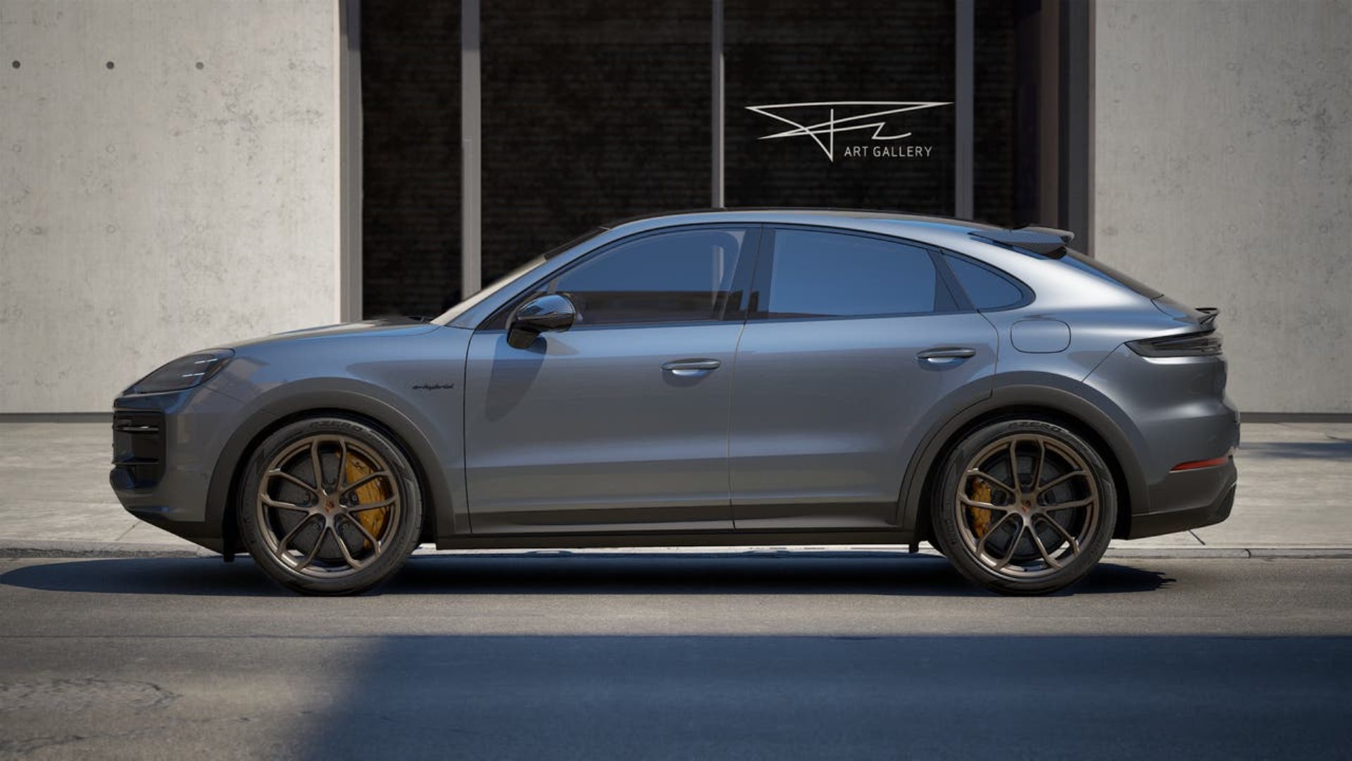 PORSCHE Cayenne Turbo E-Hybrid Coupé mit GT-Paket-image-1