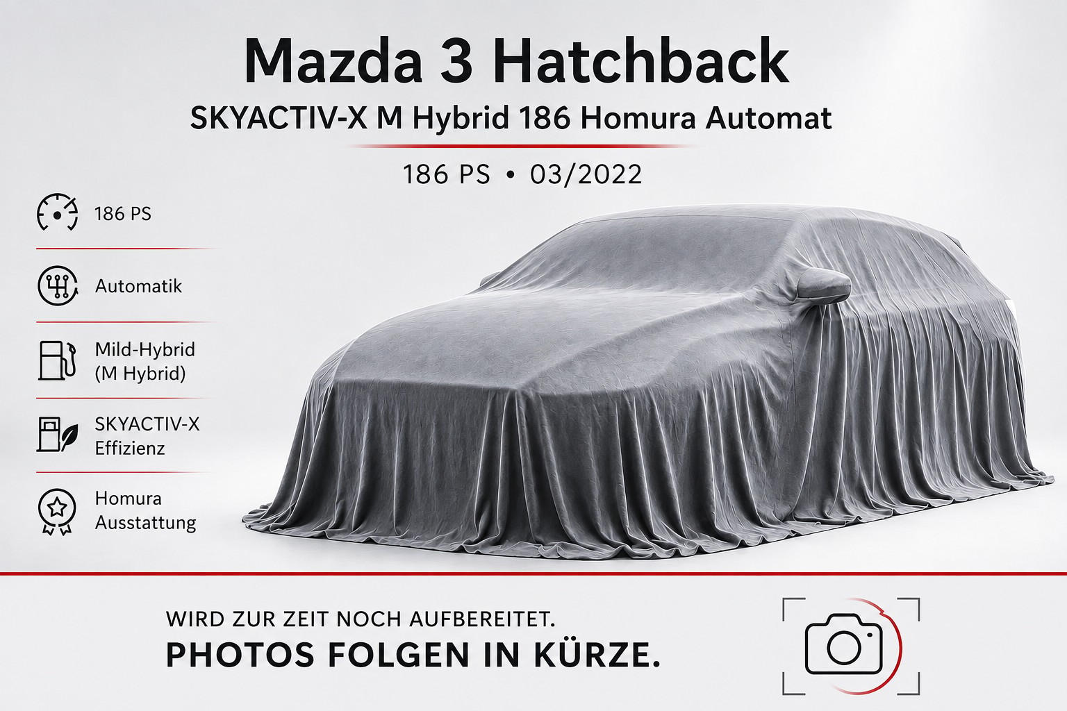 MAZDA 3 Hatchback SKYACTIV-X M Hybrid 186 Homura Automat