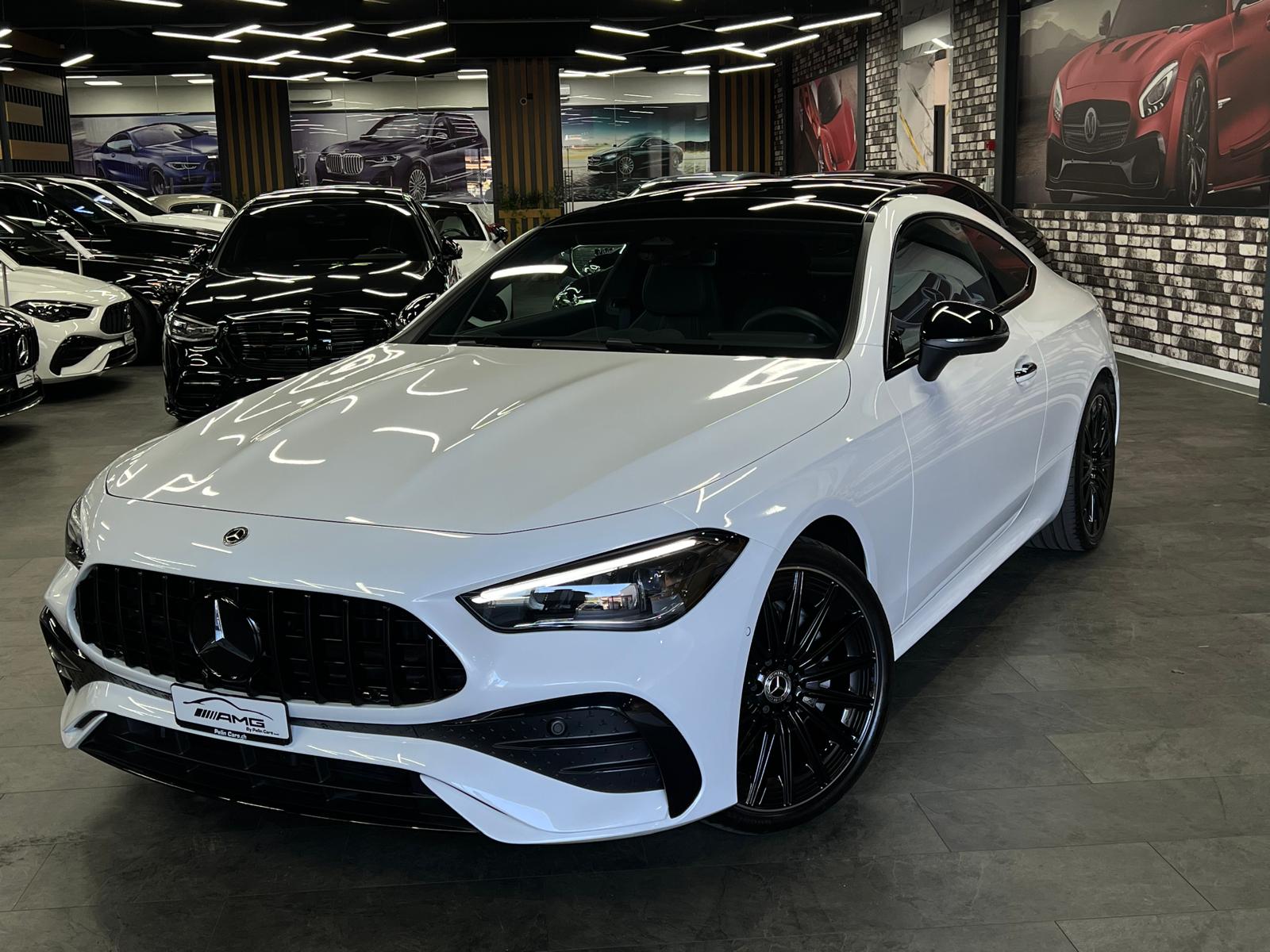 MERCEDES-BENZ CLE 200 Coupé AMG Bodykit 9G-Tronic Limited White&Black Performance 5 Jahre Werksgarantie & Gratisservice-image-1