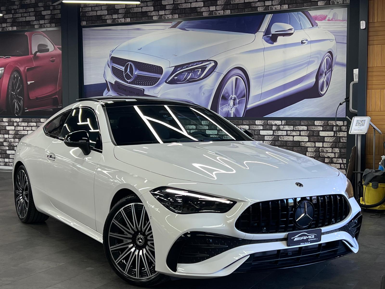 MERCEDES-BENZ CLE 200 Coupé AMG Bodykit 9G-Tronic Limited White&Black Performance 5 Jahre Werksgarantie & Gratisservice-showroom-element-3