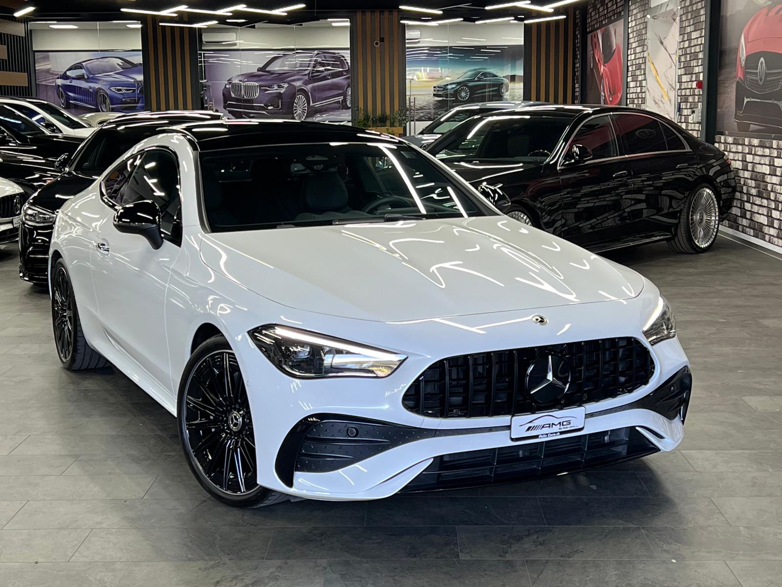 MERCEDES-BENZ CLE 200 Coupé AMG Bodykit 9G-Tronic Limited White&Black Performance 5 Jahre Werksgarantie & Gratisservice-image-3