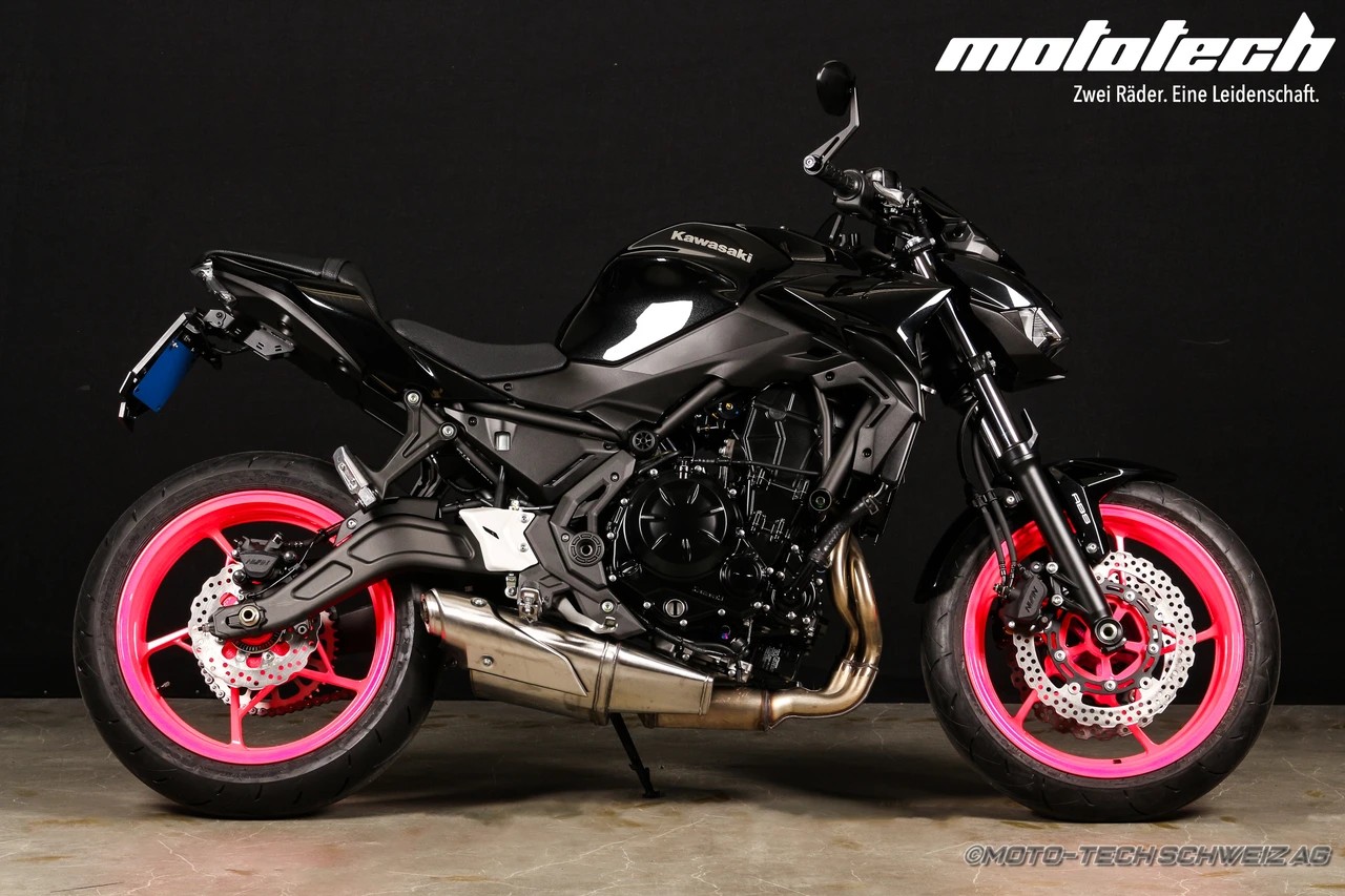 KAWASAKI Z 650 (35kW) STAGE1 PINK-EDITION