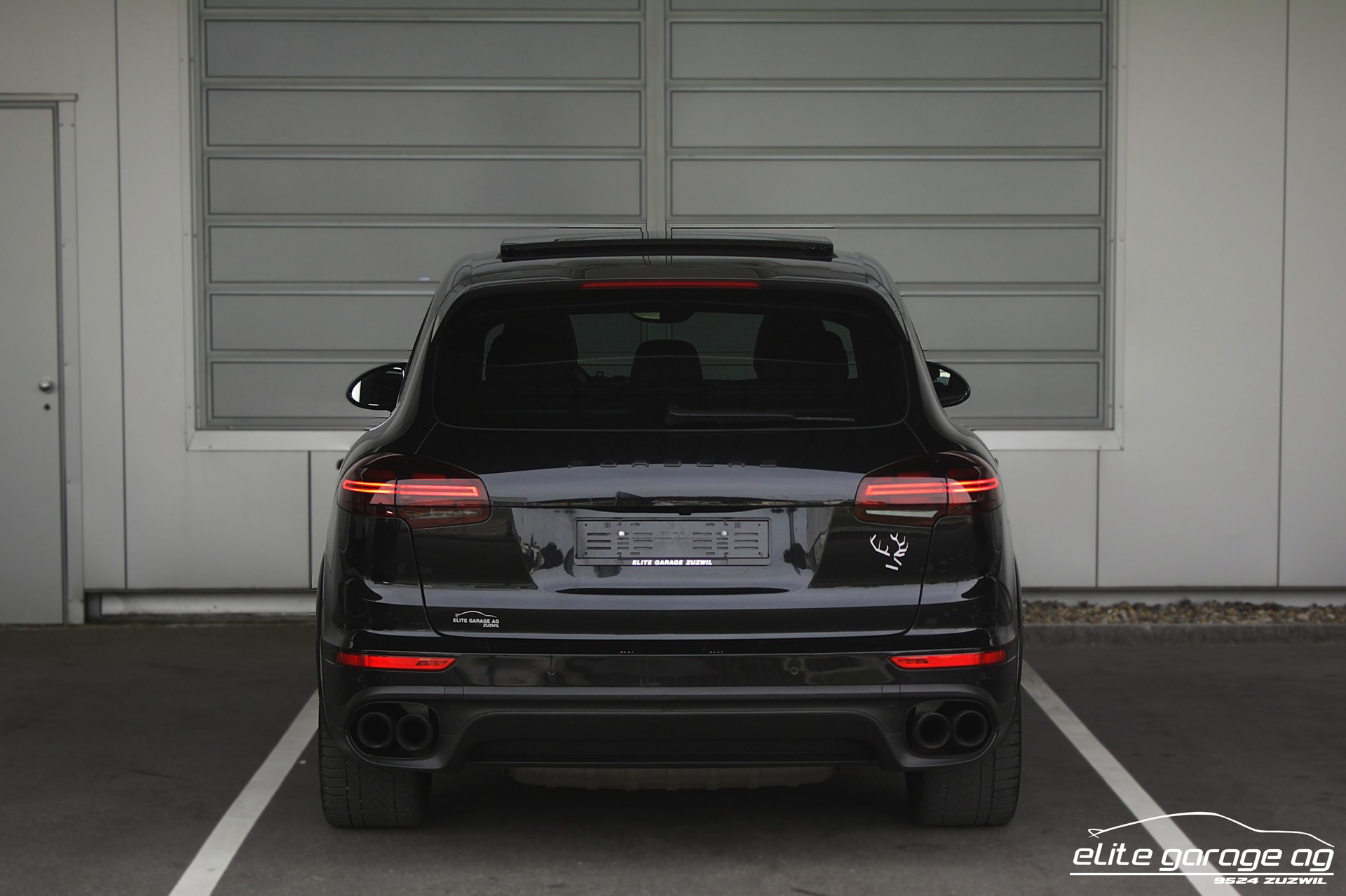 PORSCHE Cayenne Turbo ALL BLACK APPROVED BIS 02.2027-image-3
