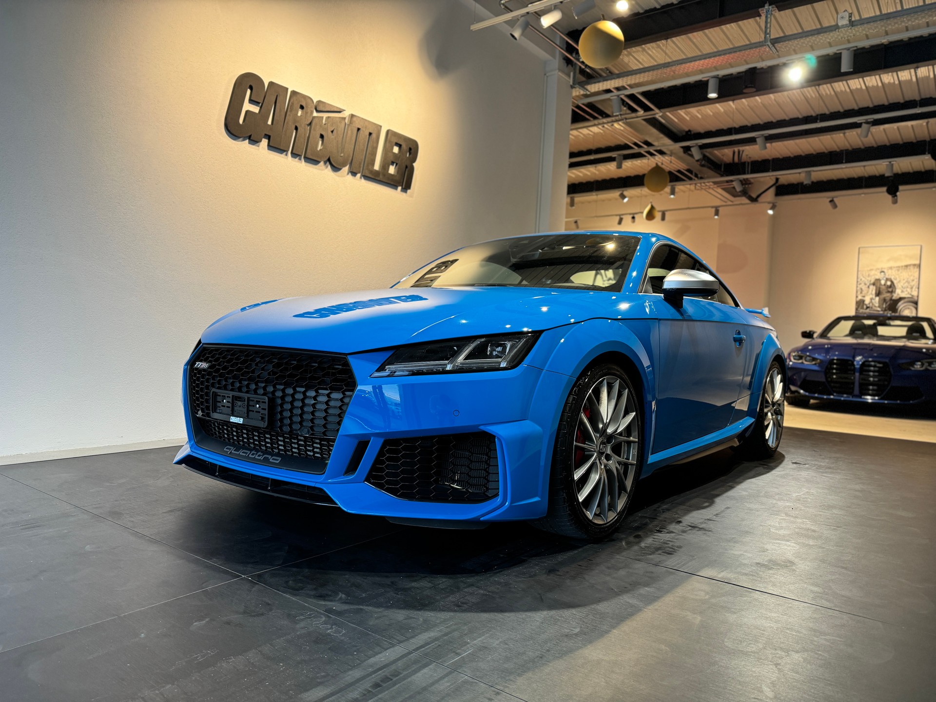 AUDI TT Coupé TTRS quattro S-tronic TURBO BLAU-image-1