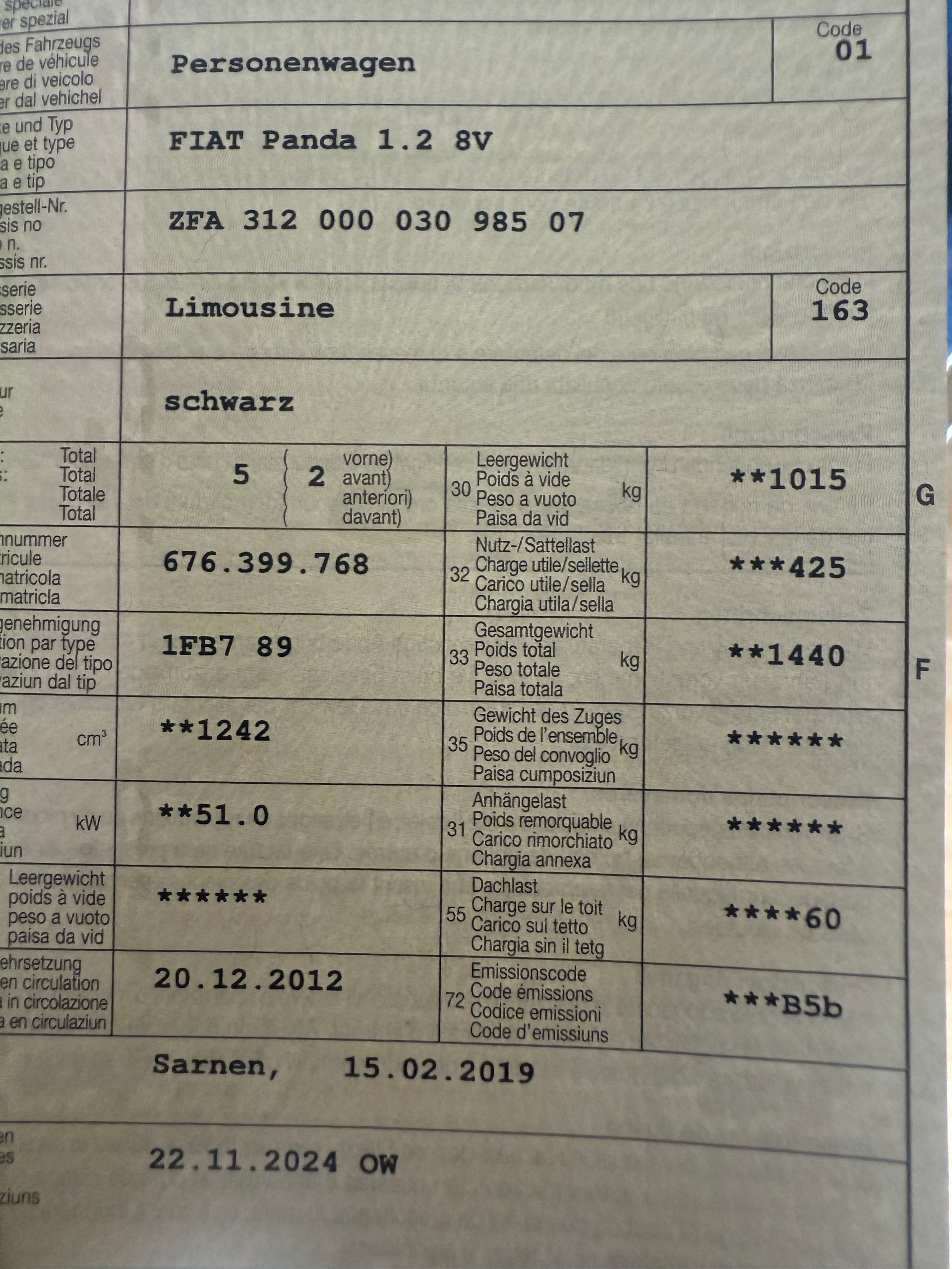 FIAT Panda 1.2 Lounge-image-7