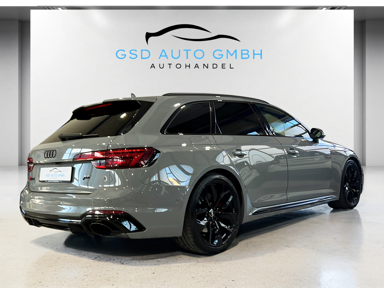 AUDI RS4 Avant 2.9 TFSI qu**Panodach,Head Up,Nardograu,S-Sportsitze,Massage,Frisch ab MFK**-image-4
