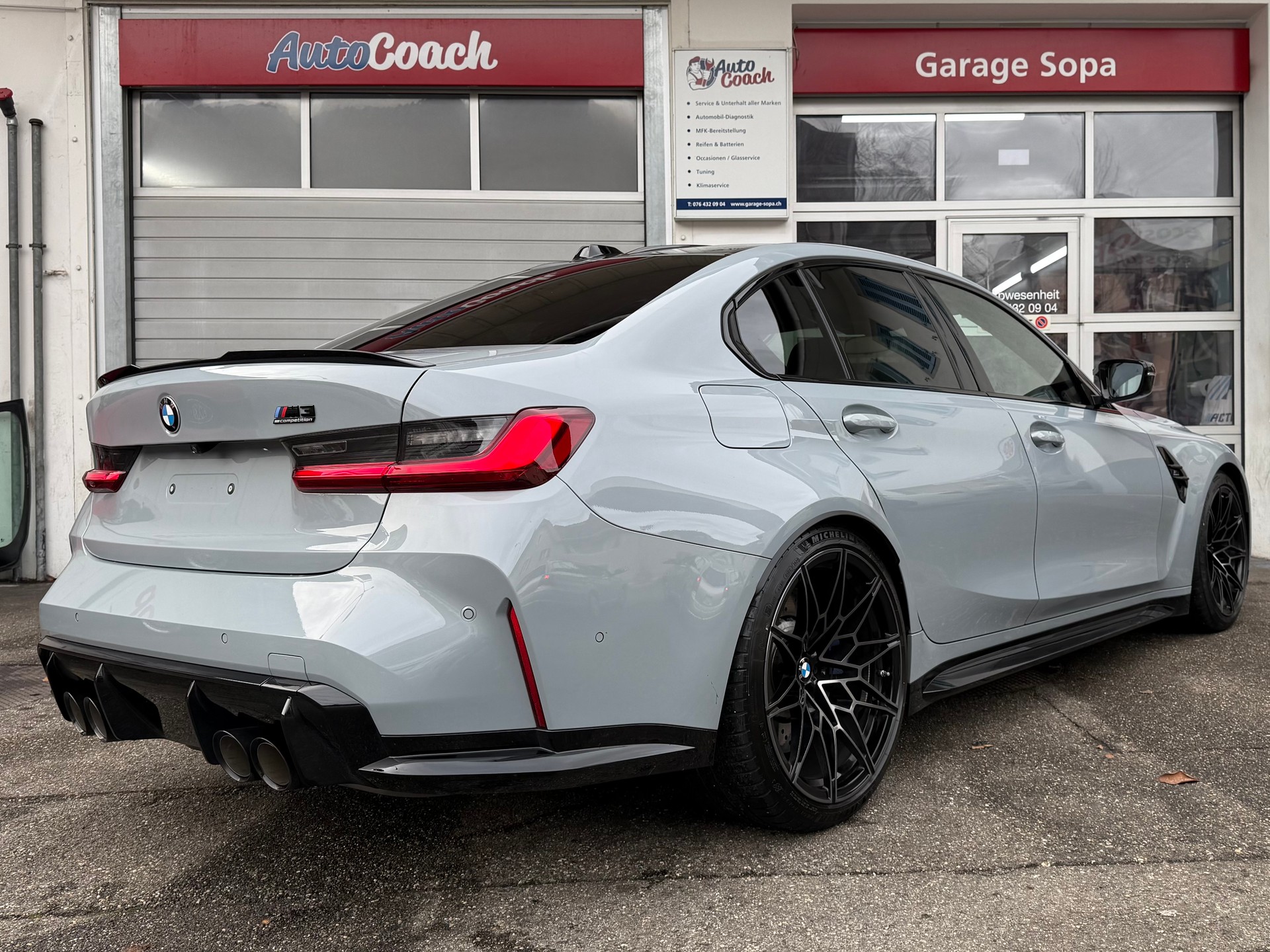 BMW M3 Competition M xDrive "MANHART"-image-3