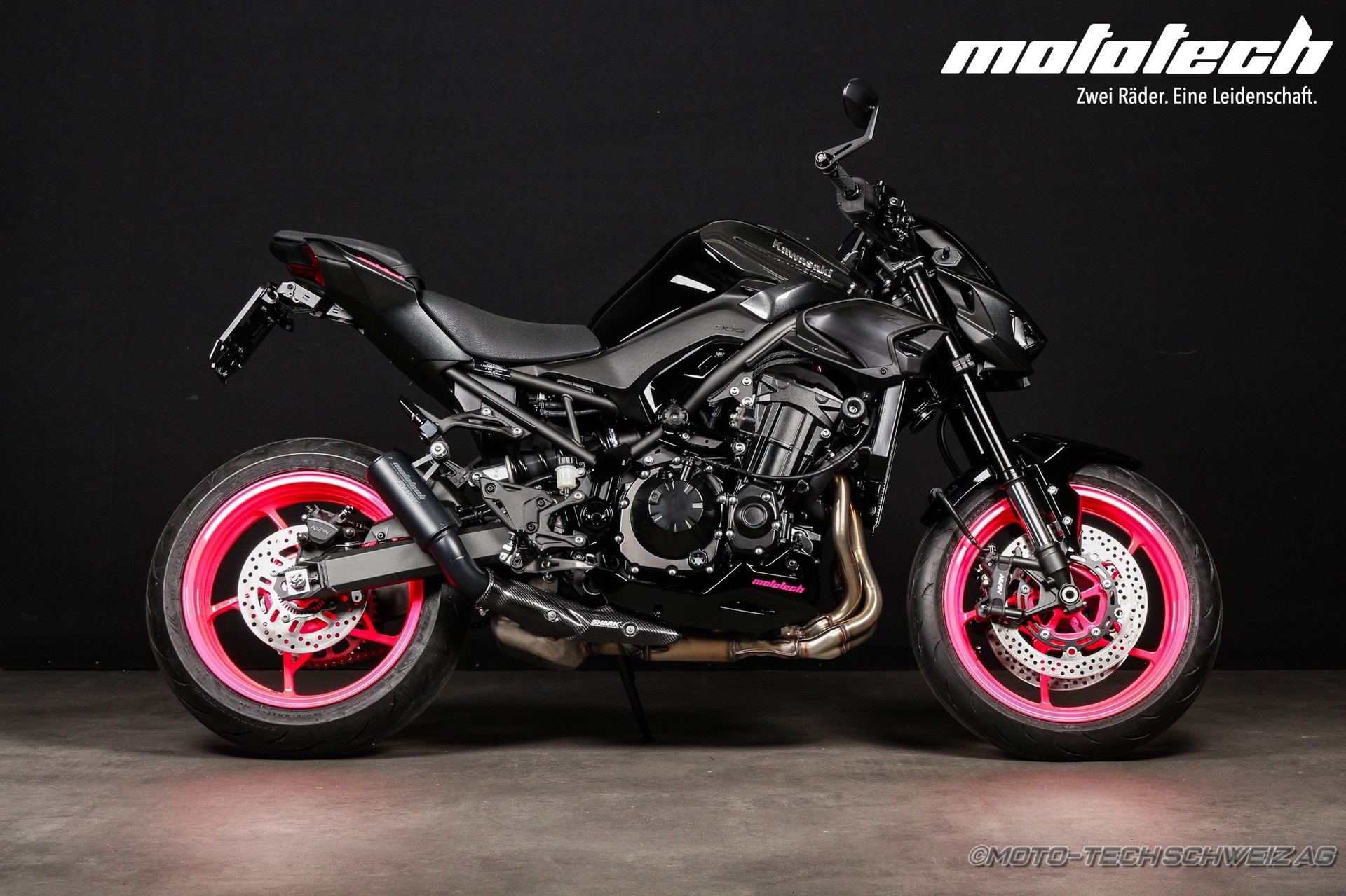 KAWASAKI Z 900 (35/70kW) STAGE 1 SHARK PINK EDITION
