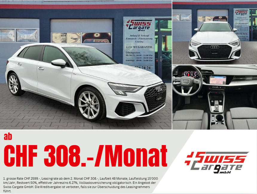 AUDI A3 Sportback 35 TFSI S line S-tronic-image-0