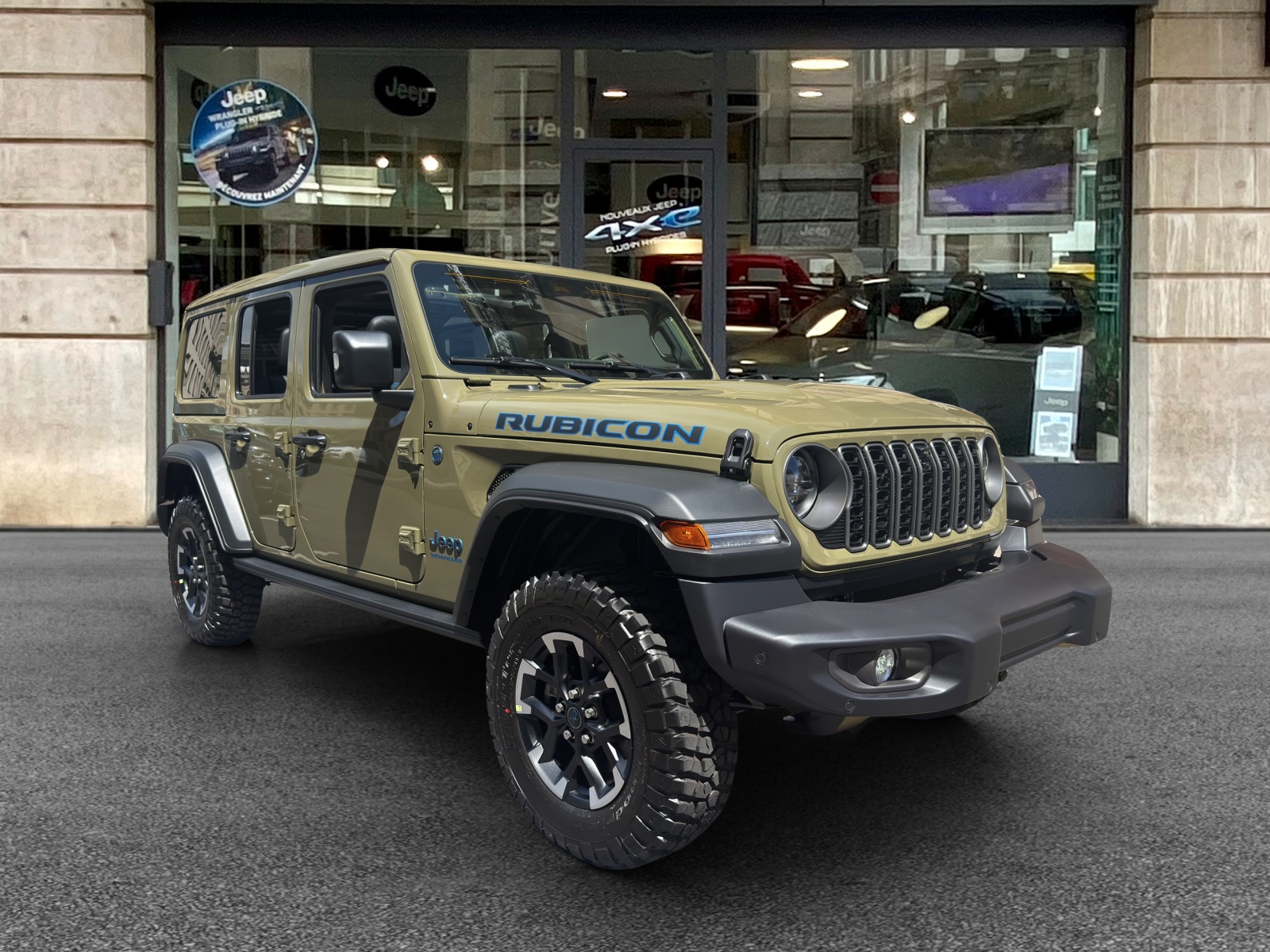 JEEP Wrangler 2.0 PHEV Unlimited Rubicon Automatic Soft Top-image-0