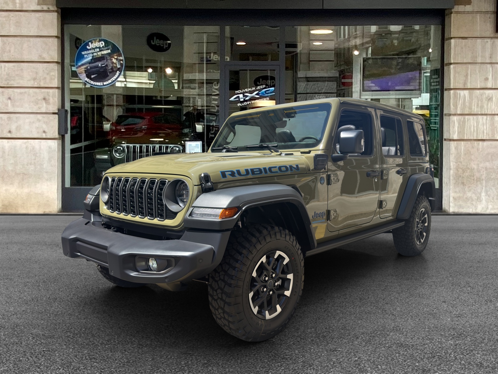 JEEP Wrangler 2.0 PHEV Unlimited Rubicon Automatic Soft Top-image-2